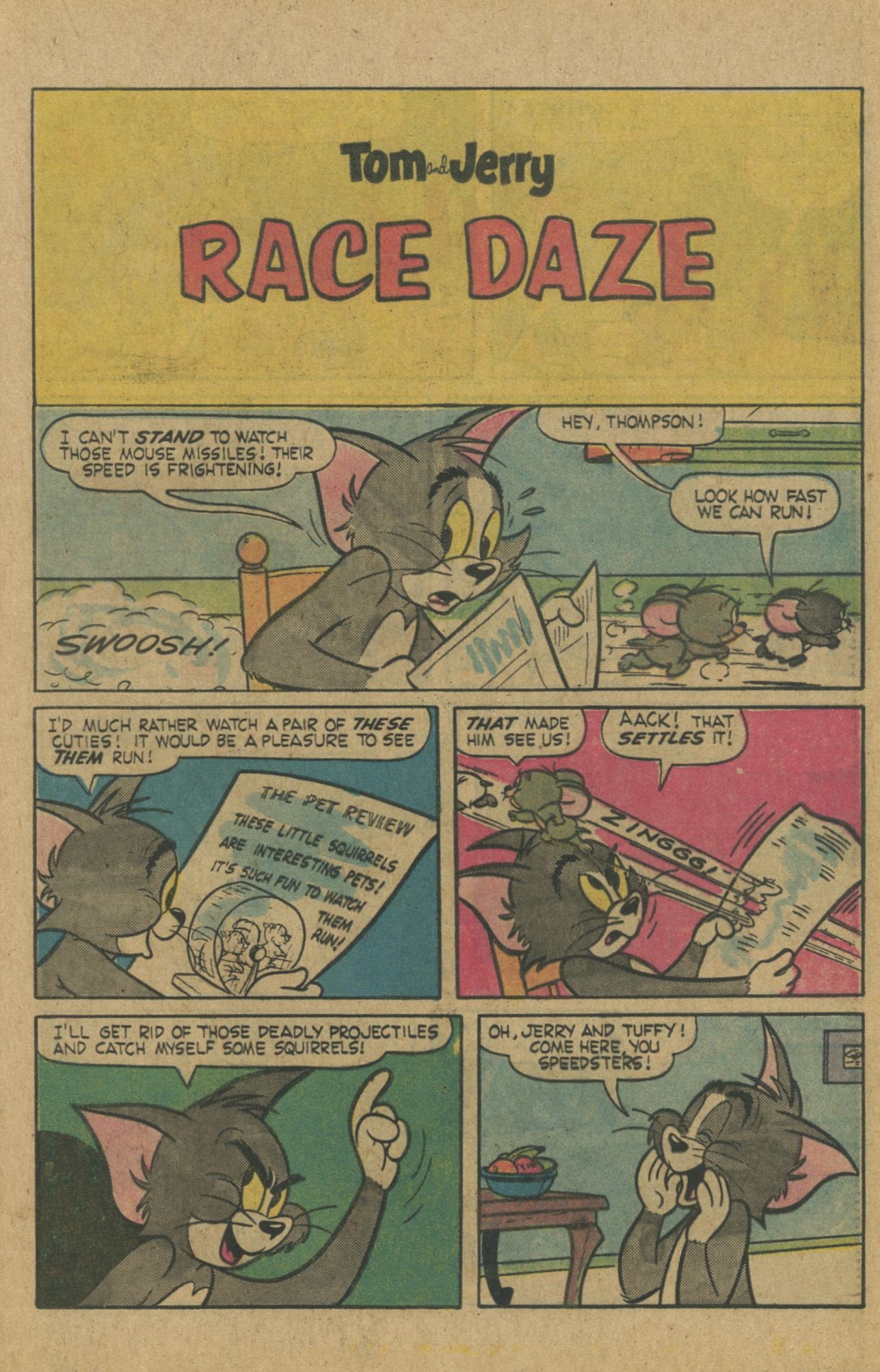 Read online Tom and Jerry comic -  Issue #339 - 21