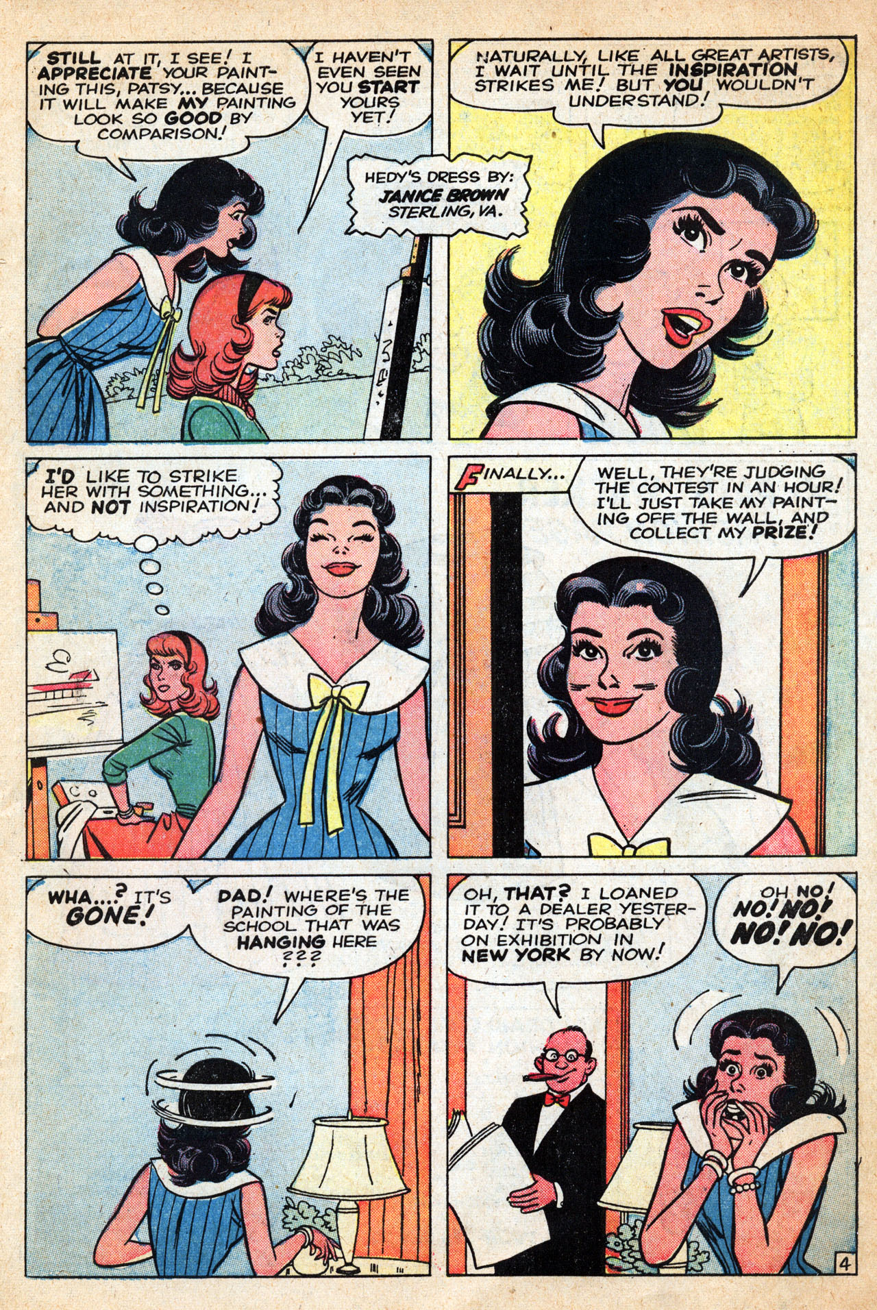 Read online Patsy and Hedy comic -  Issue #70 - 31
