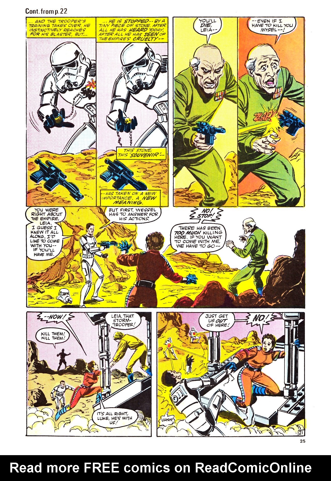 Read online Return of the Jedi comic -  Issue #66 - 25