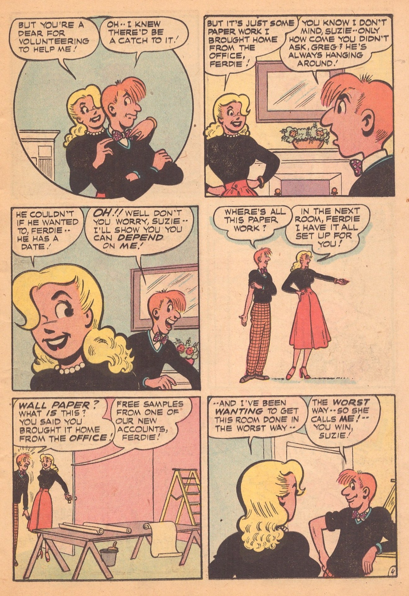 Read online Suzie Comics comic -  Issue #79 - 15