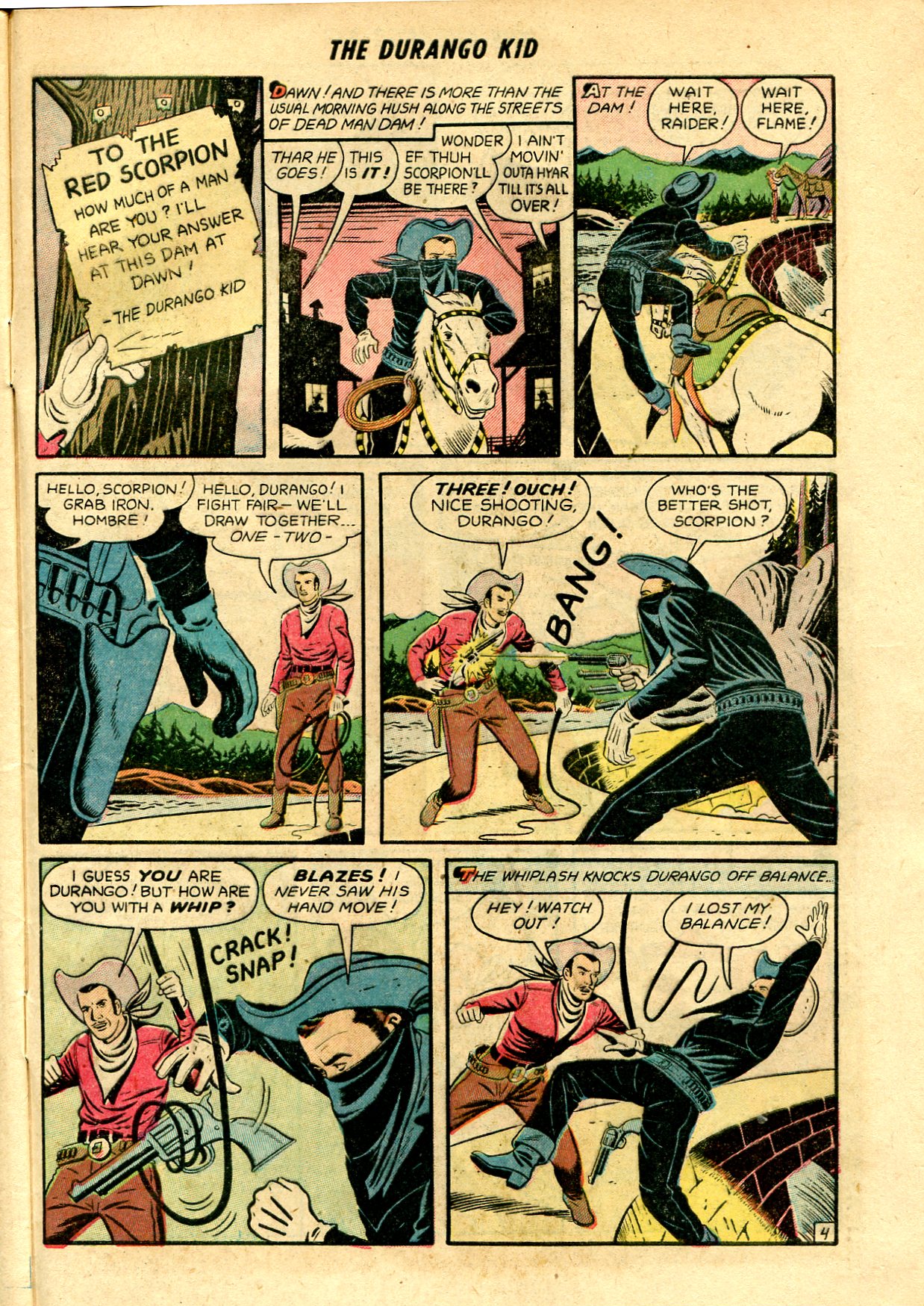 Read online Charles Starrett as The Durango Kid comic -  Issue #23 - 31