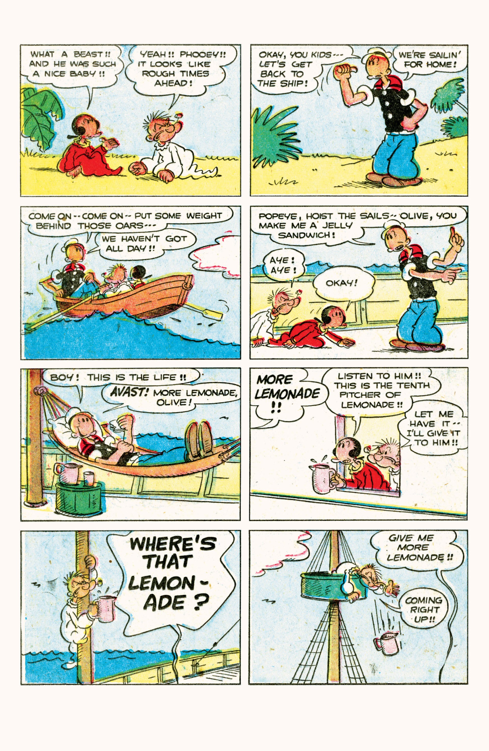 Read online Classic Popeye comic -  Issue #19 - 22