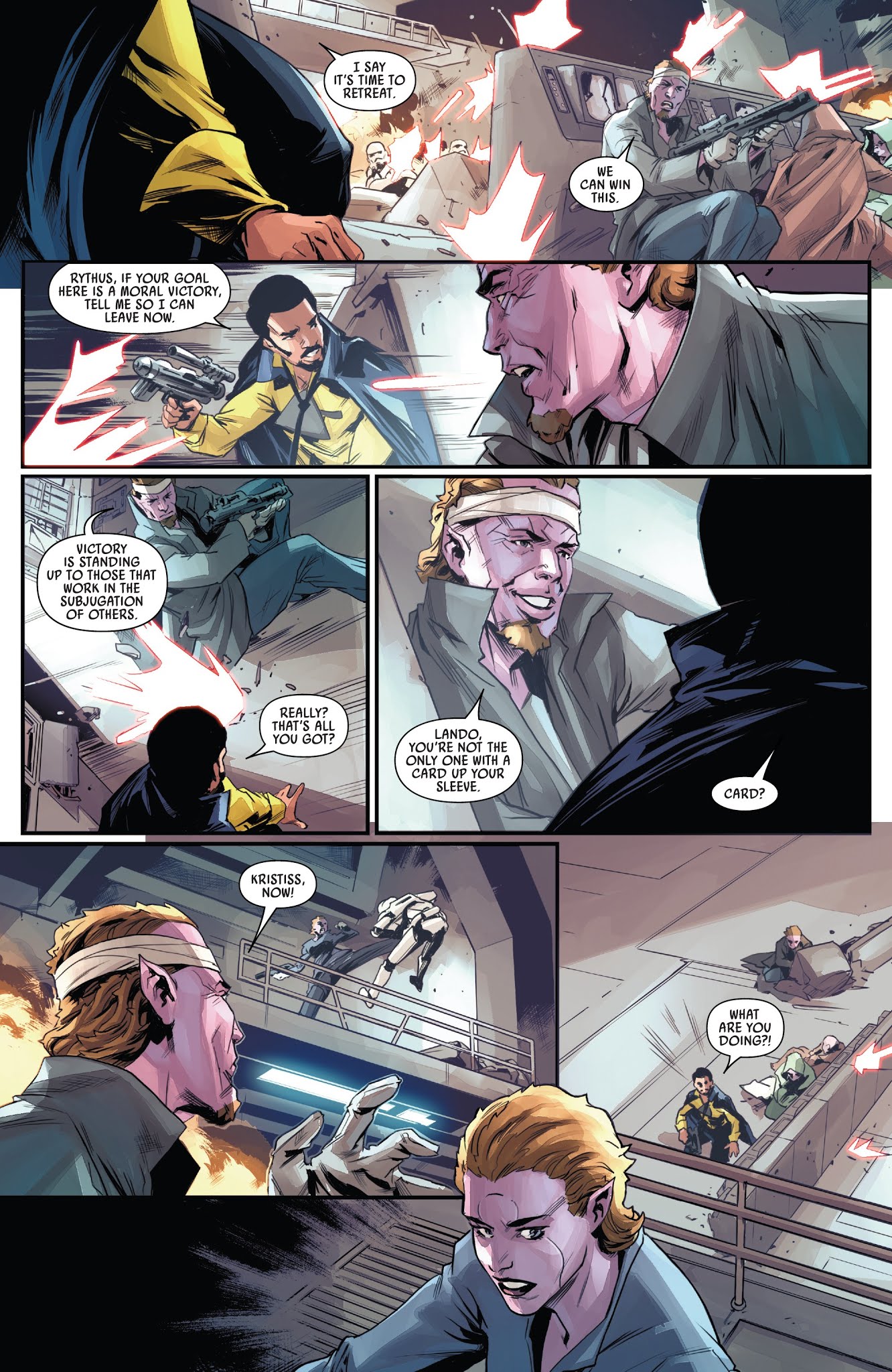 Read online Star Wars: Lando: Double Or Nothing comic -  Issue #5 - 7