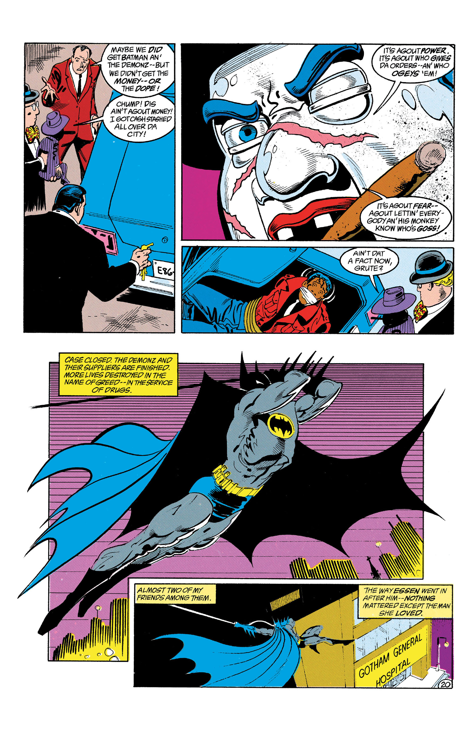 Read online Batman (1940) comic -  Issue #476 - 21