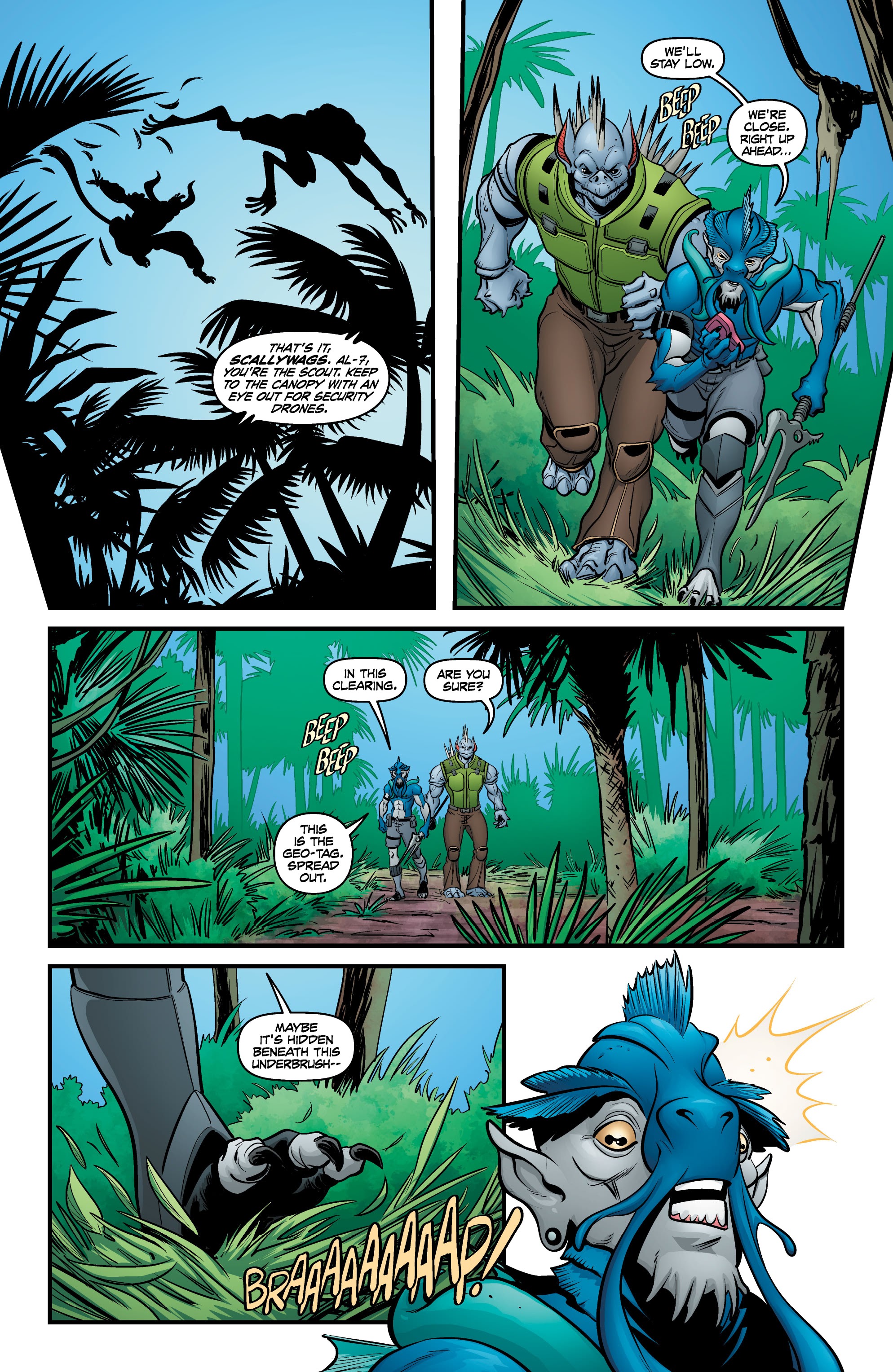 Read online Alter Nation: They Hide Hybrids comic -  Issue # TPB - 16