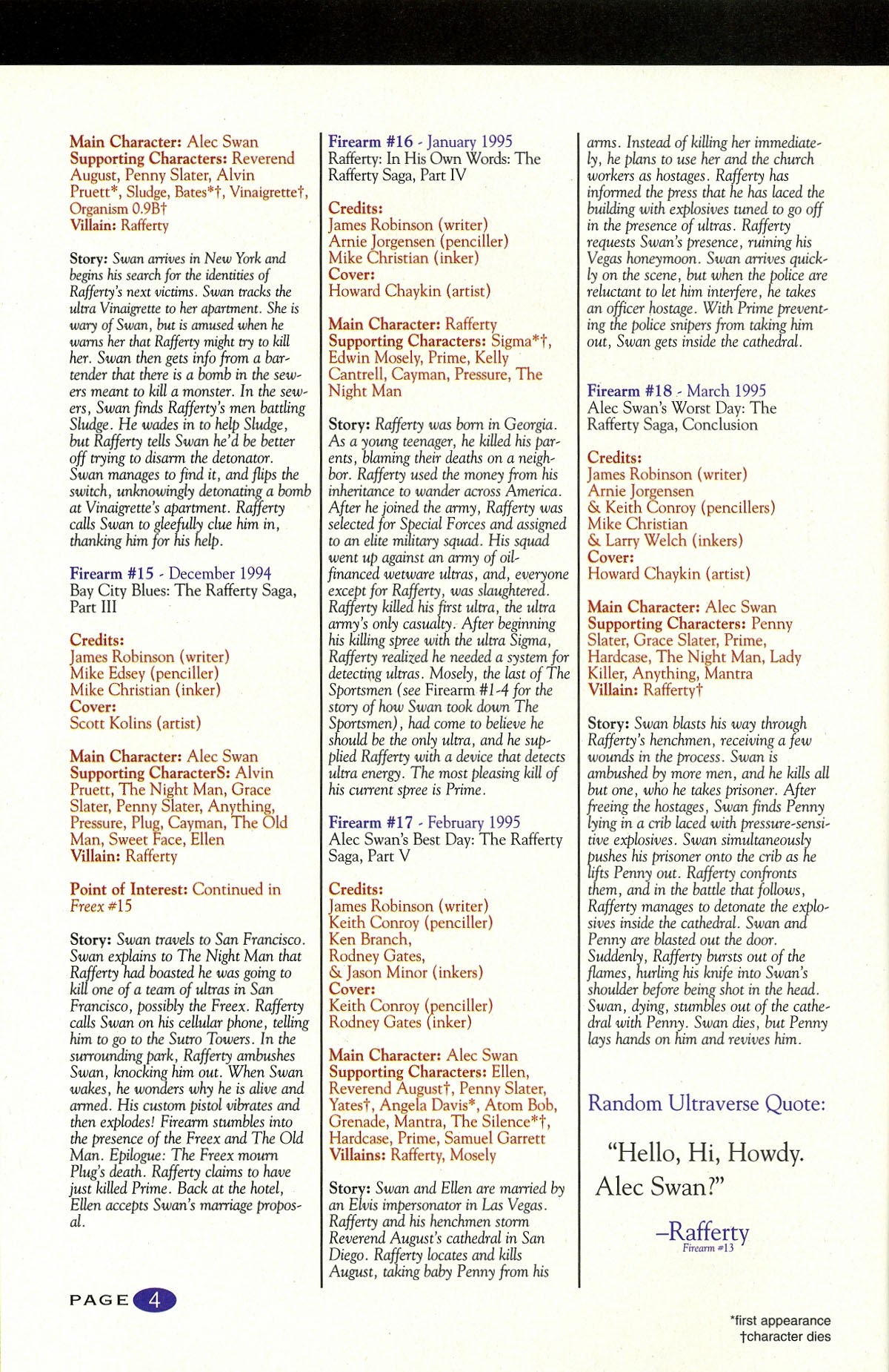 Read online Ultraverse Year Two comic -  Issue # Full - 6