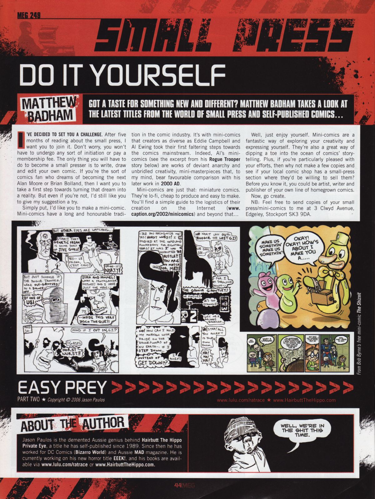 Read online Judge Dredd Megazine (Vol. 5) comic -  Issue #249 - 44