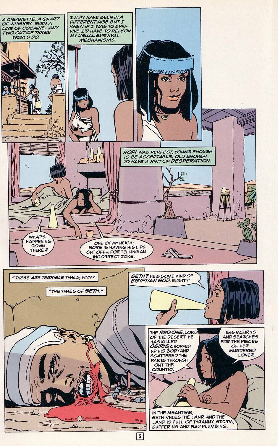 Read online Egypt comic -  Issue #2 - 4