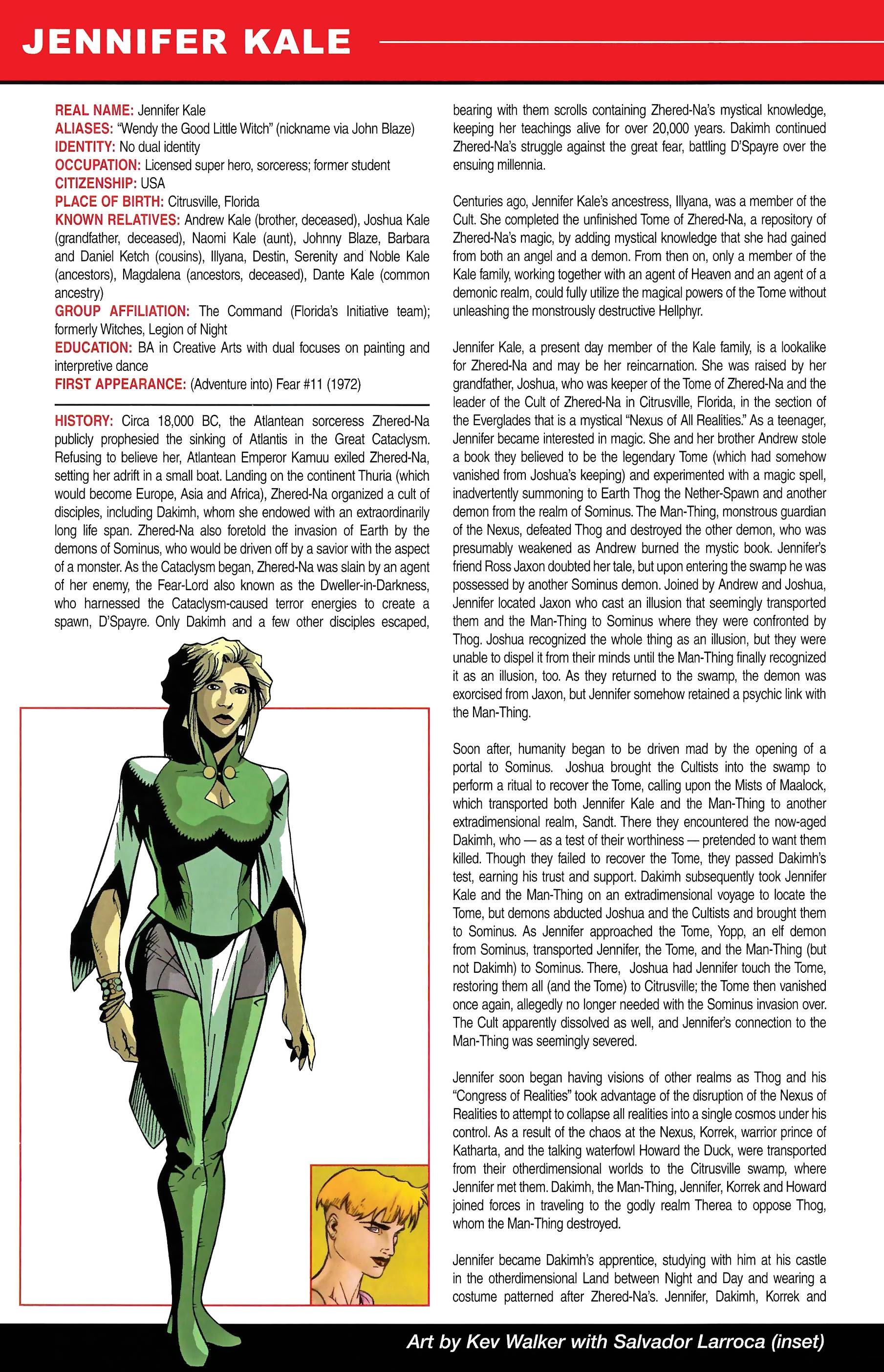 Read online Official Handbook of the Marvel Universe A to Z comic -  Issue # TPB 6 (Part 1) - 50