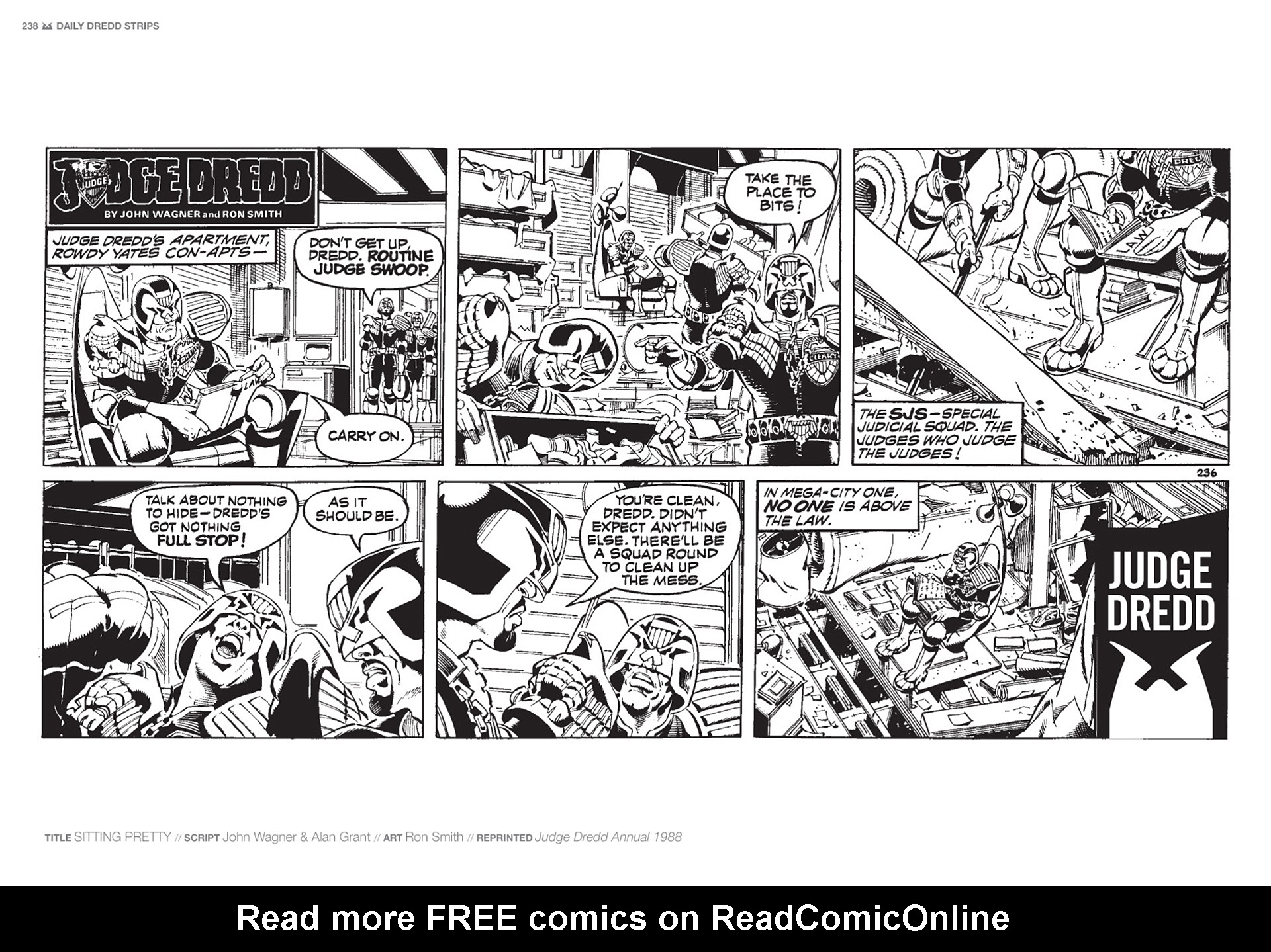 Read online Judge Dredd: The Daily Dredds comic -  Issue # TPB 1 - 241