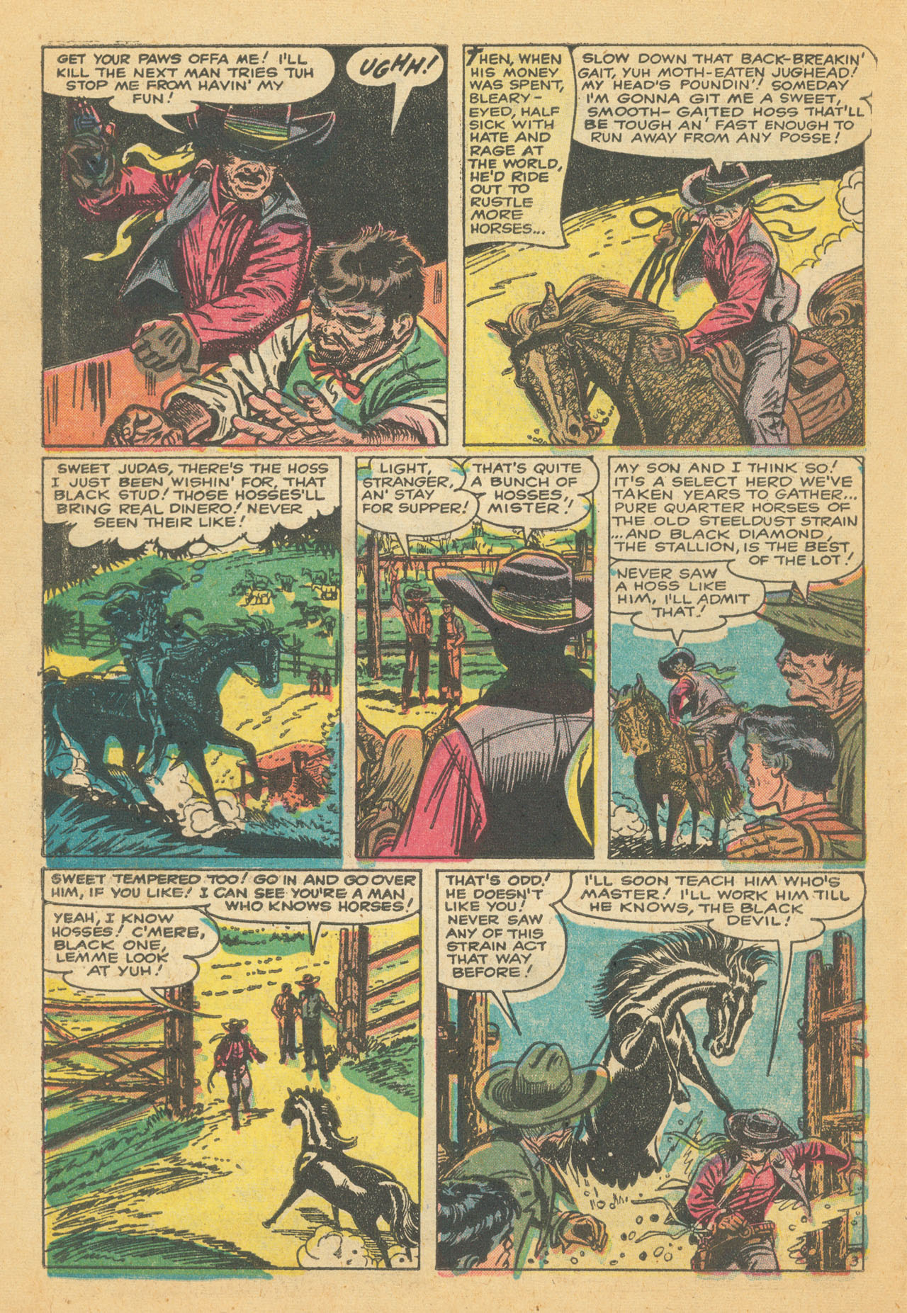 Read online Western Outlaws (1954) comic -  Issue #8 - 22
