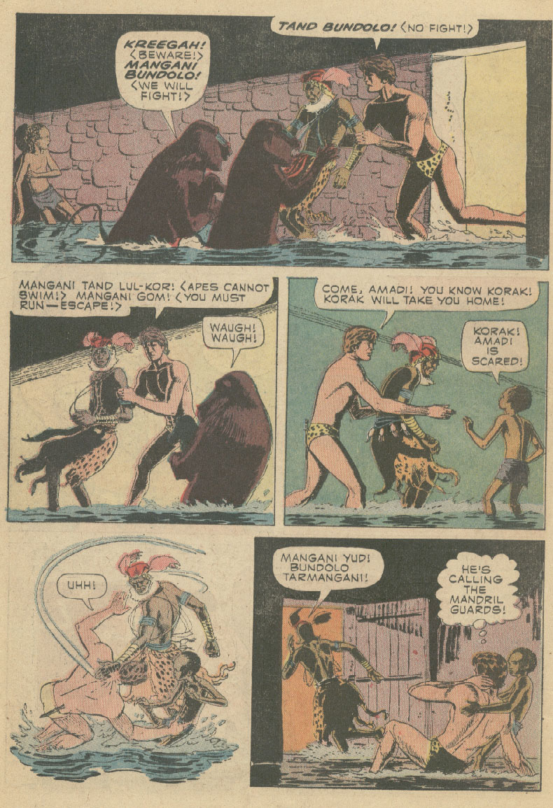 Read online Korak, Son of Tarzan (1964) comic -  Issue #33 - 21