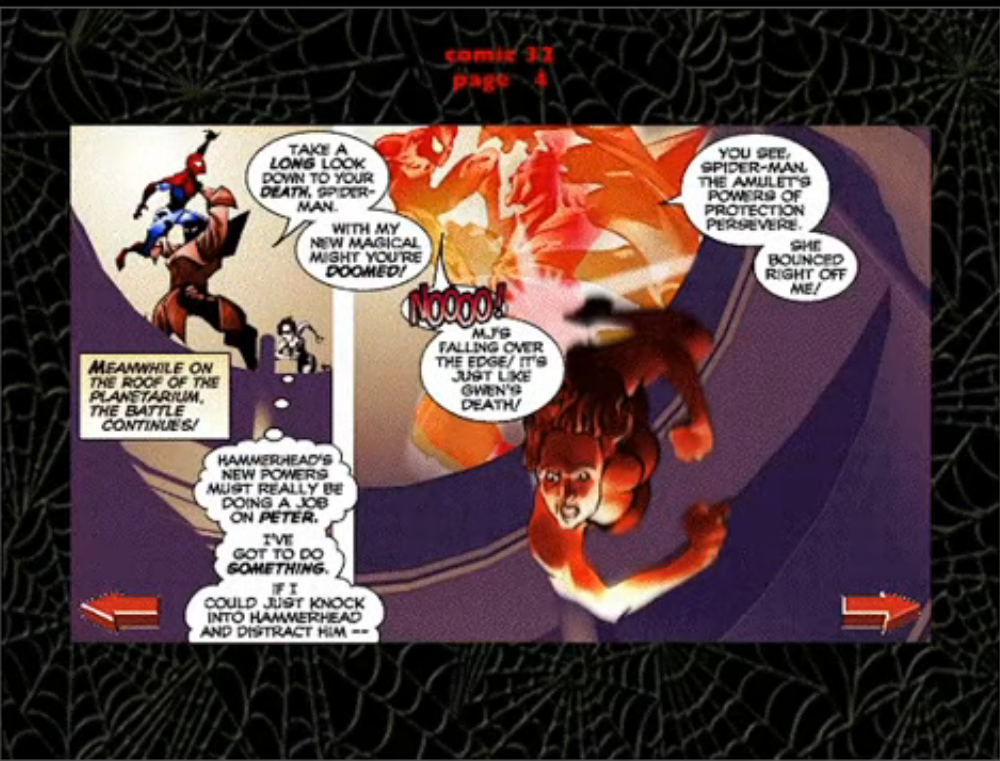 Read online Stan Lee Presents Spider-Man Cybercomic comic -  Issue #32 - 9