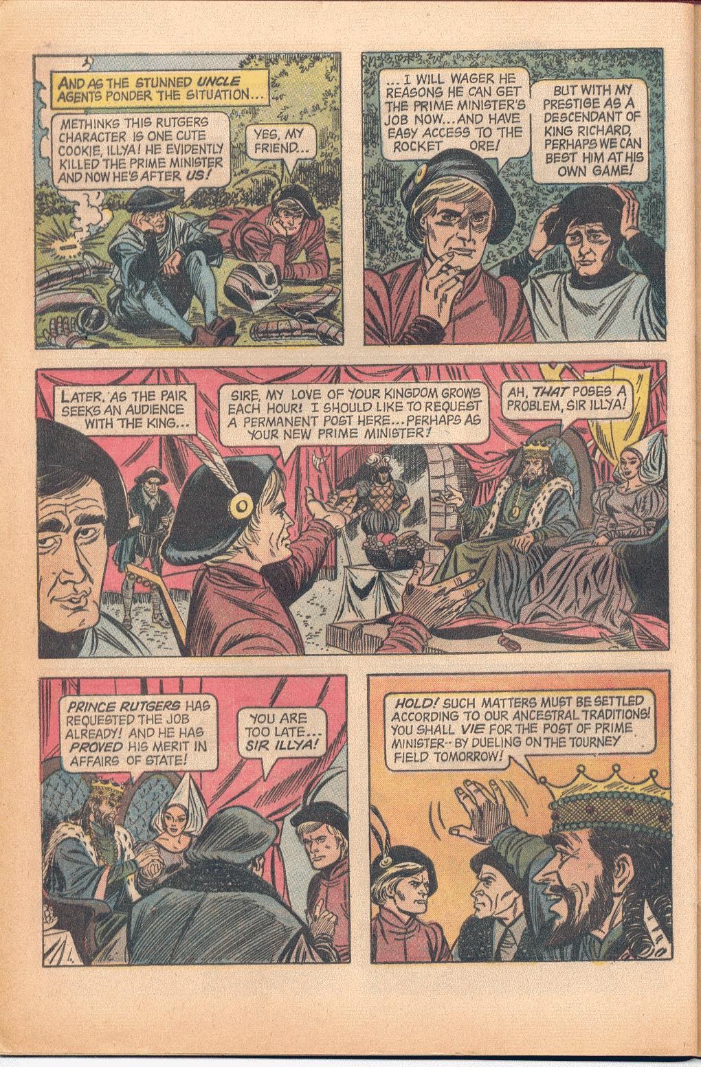 Read online The Man From U.N.C.L.E. comic -  Issue #19 - 23