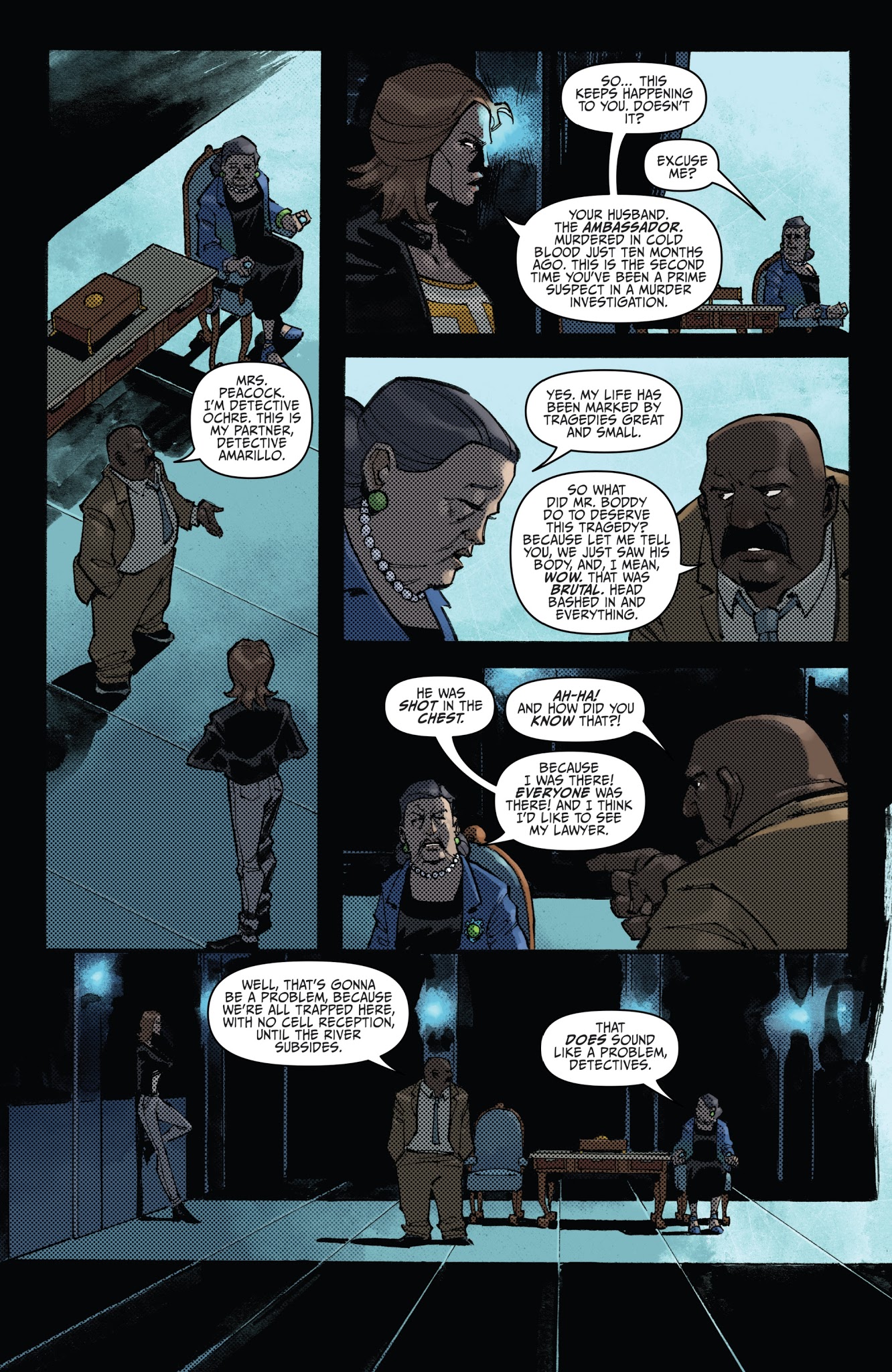 Read online Clue comic -  Issue #1 - 17