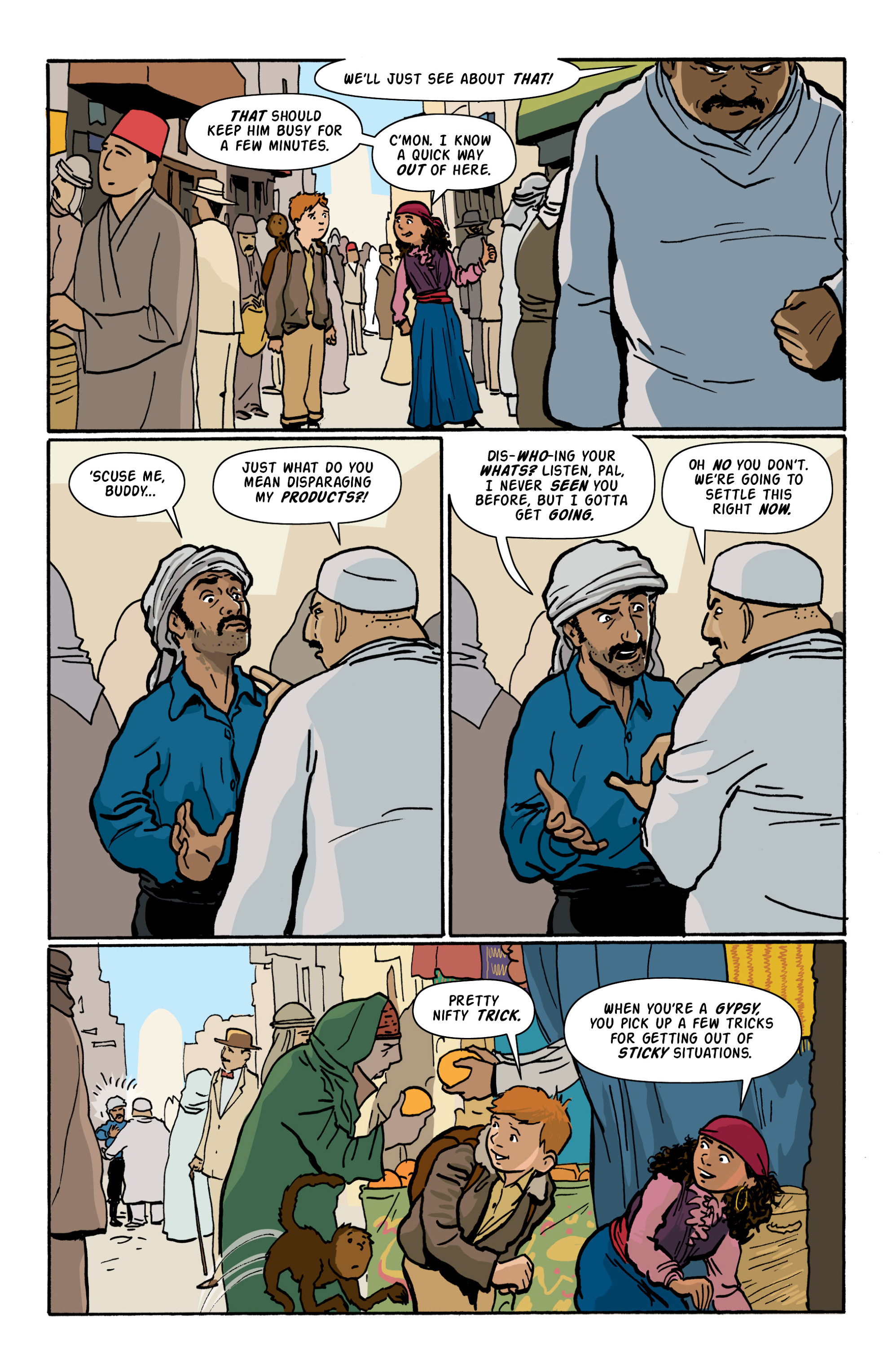 Read online Rocket Robinson and the Pharaoh's Fortune comic -  Issue # TPB (Part 2) - 34