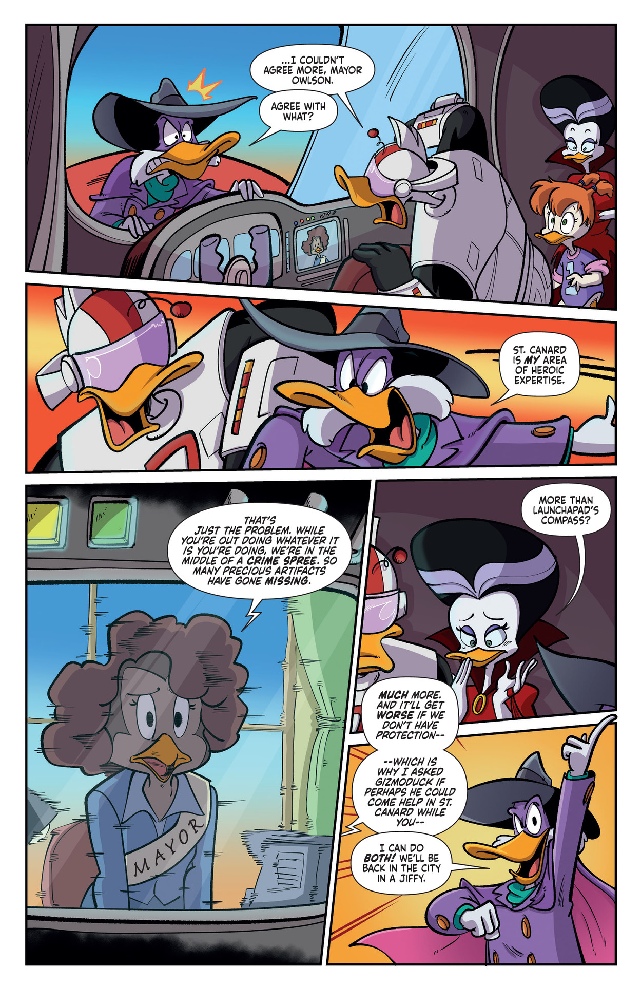 Read online Disney Darkwing Duck comic -  Issue #9 - 14
