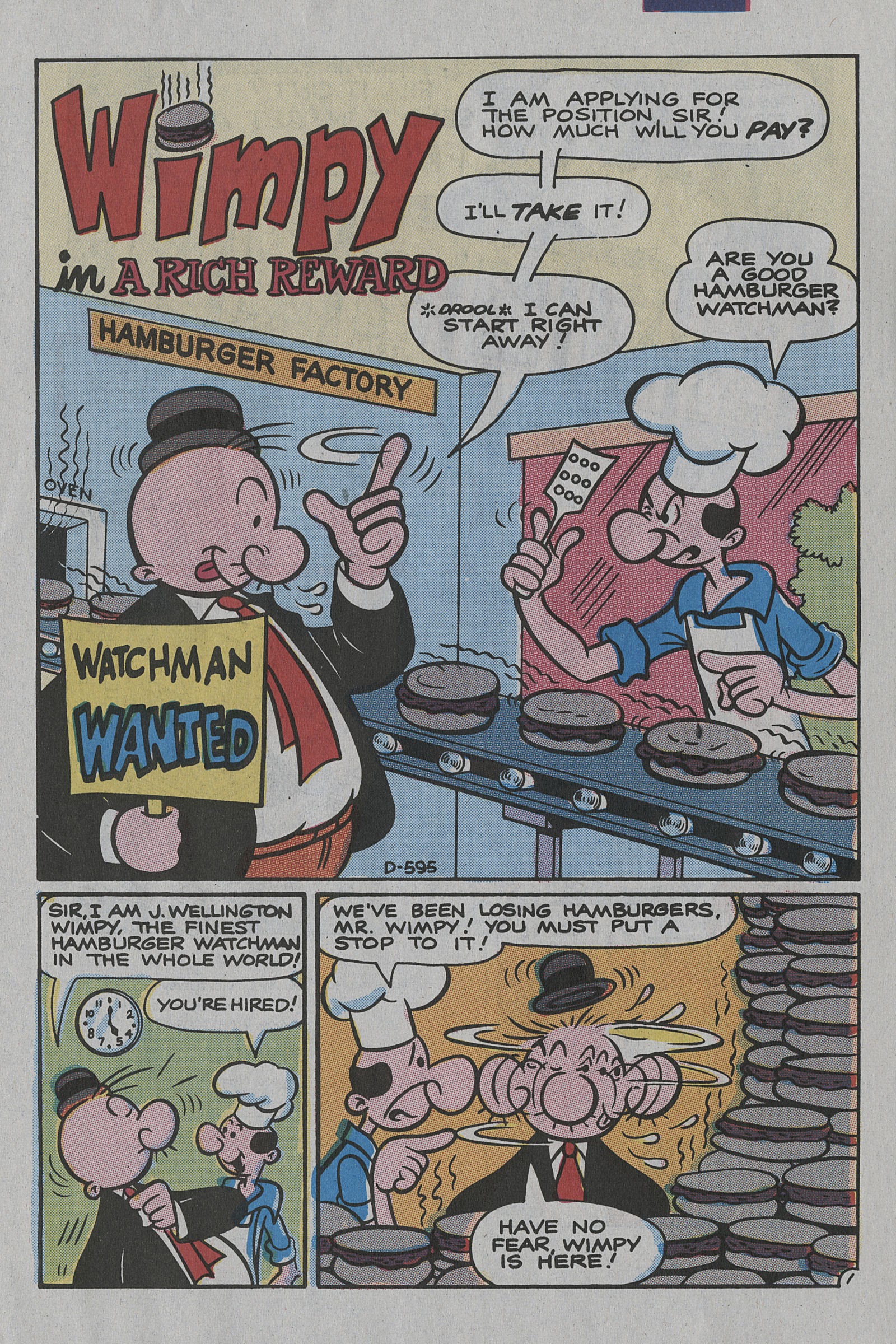Read online Popeye (1993) comic -  Issue #5 - 9