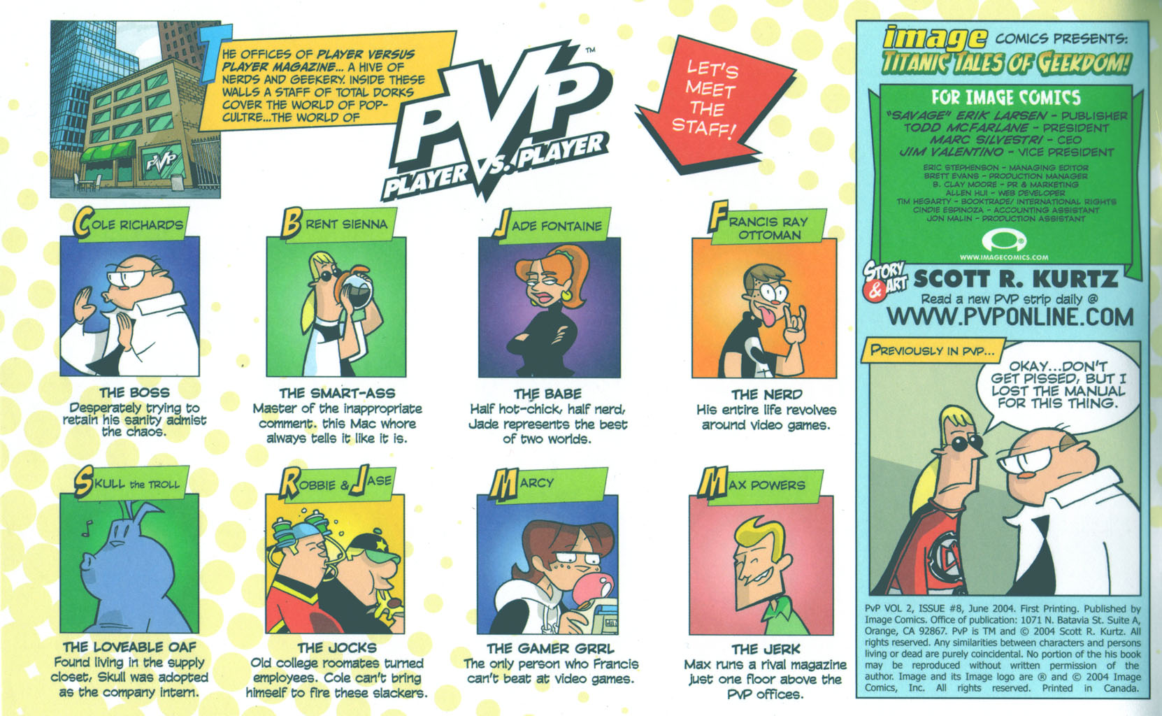 Read online PvP comic -  Issue #8 - 2