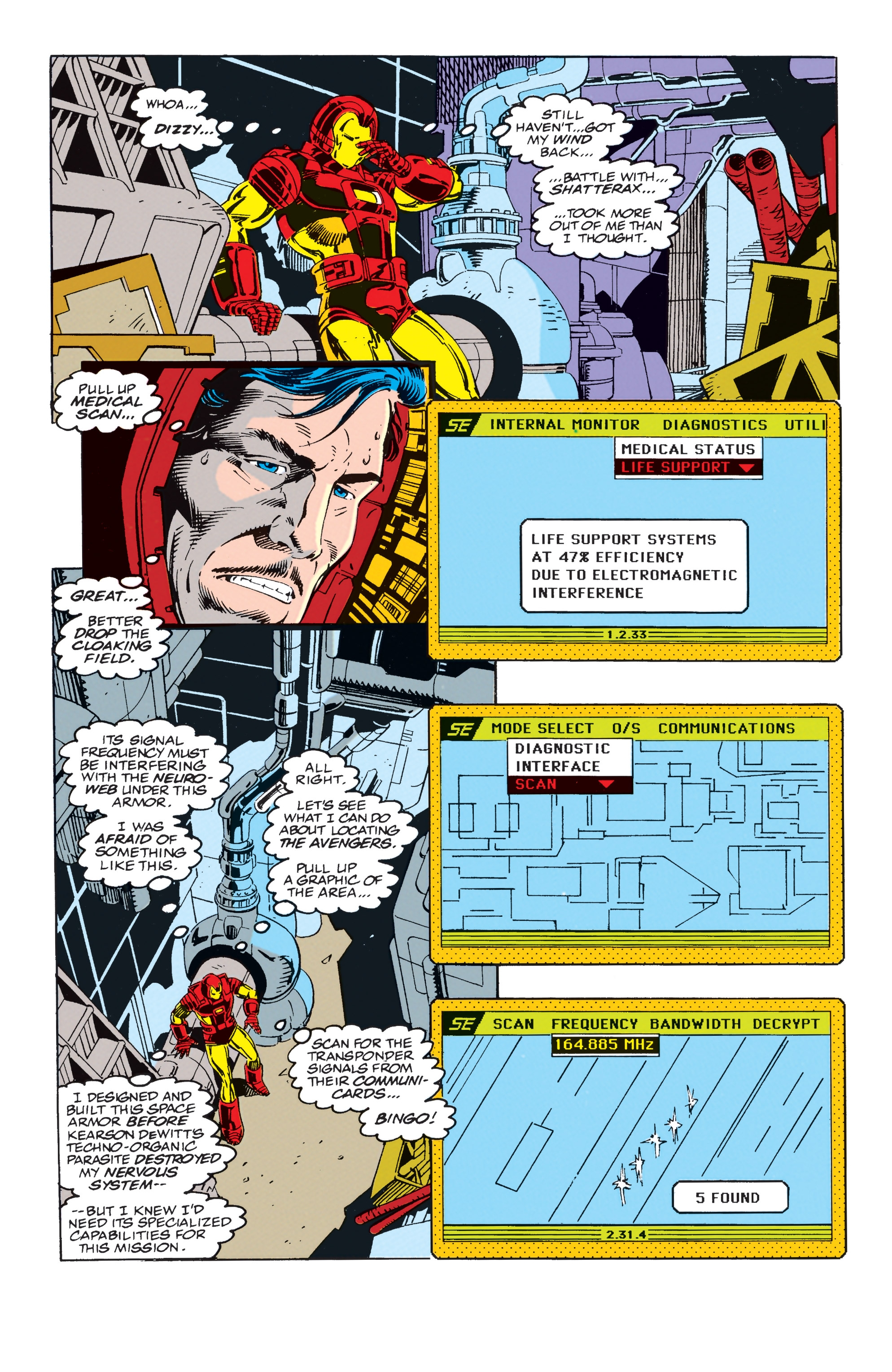 Read online Avengers Epic Collection: Operation Galactic Storm comic -  Issue # TPB (Part 3) - 75