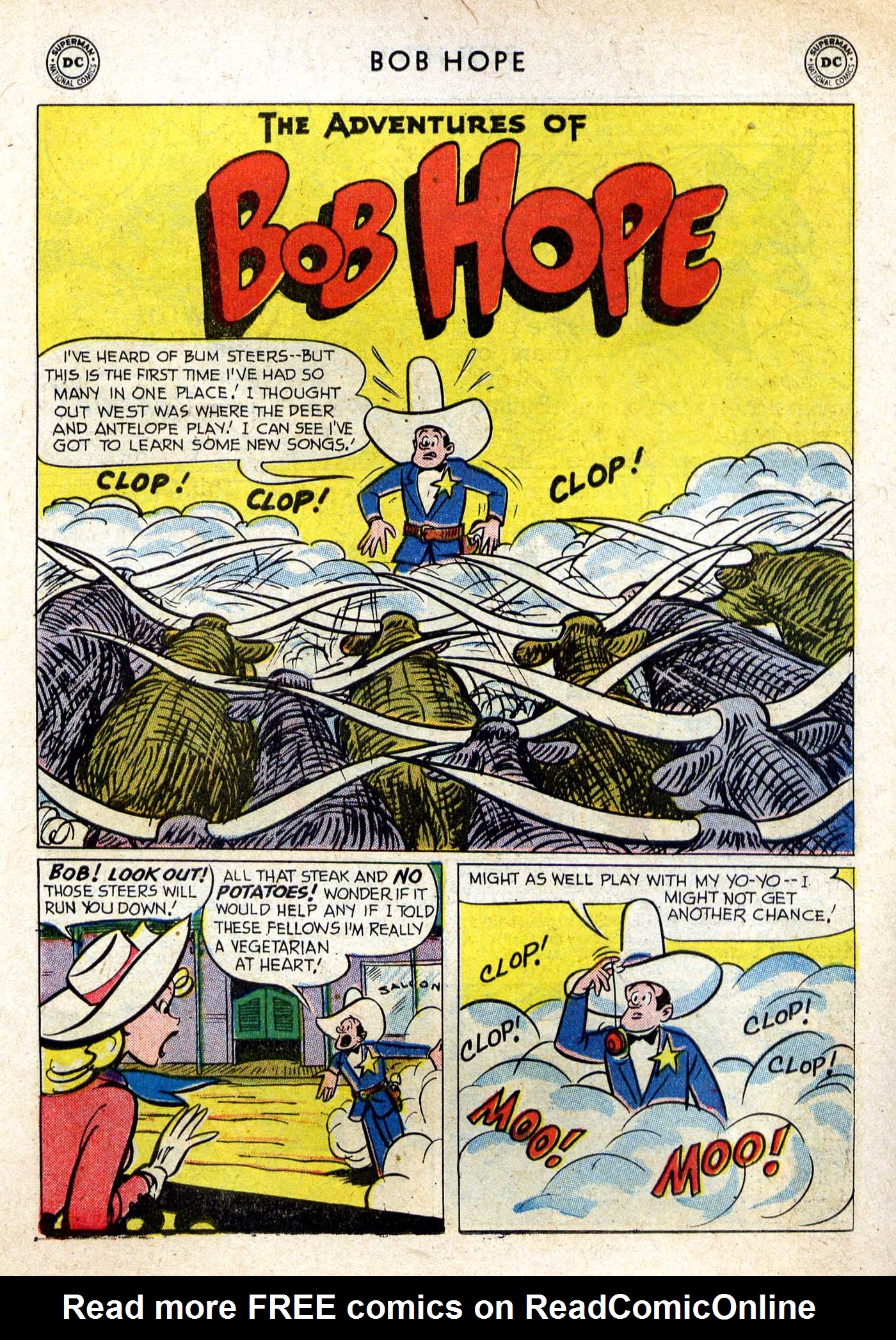 Read online The Adventures of Bob Hope comic -  Issue #51 - 24