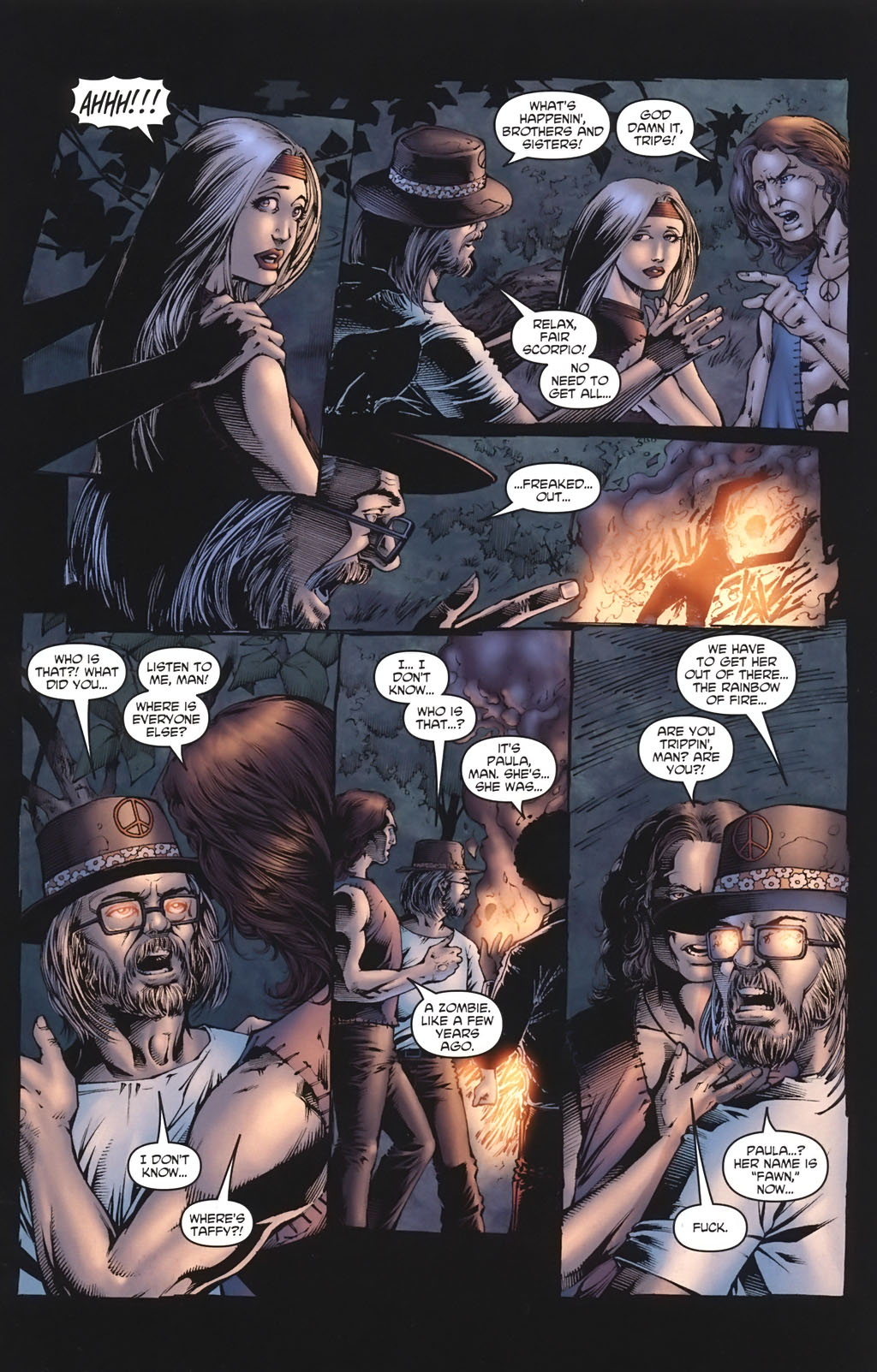 Read online Escape of the Living Dead: Airborne comic -  Issue #3 - 7