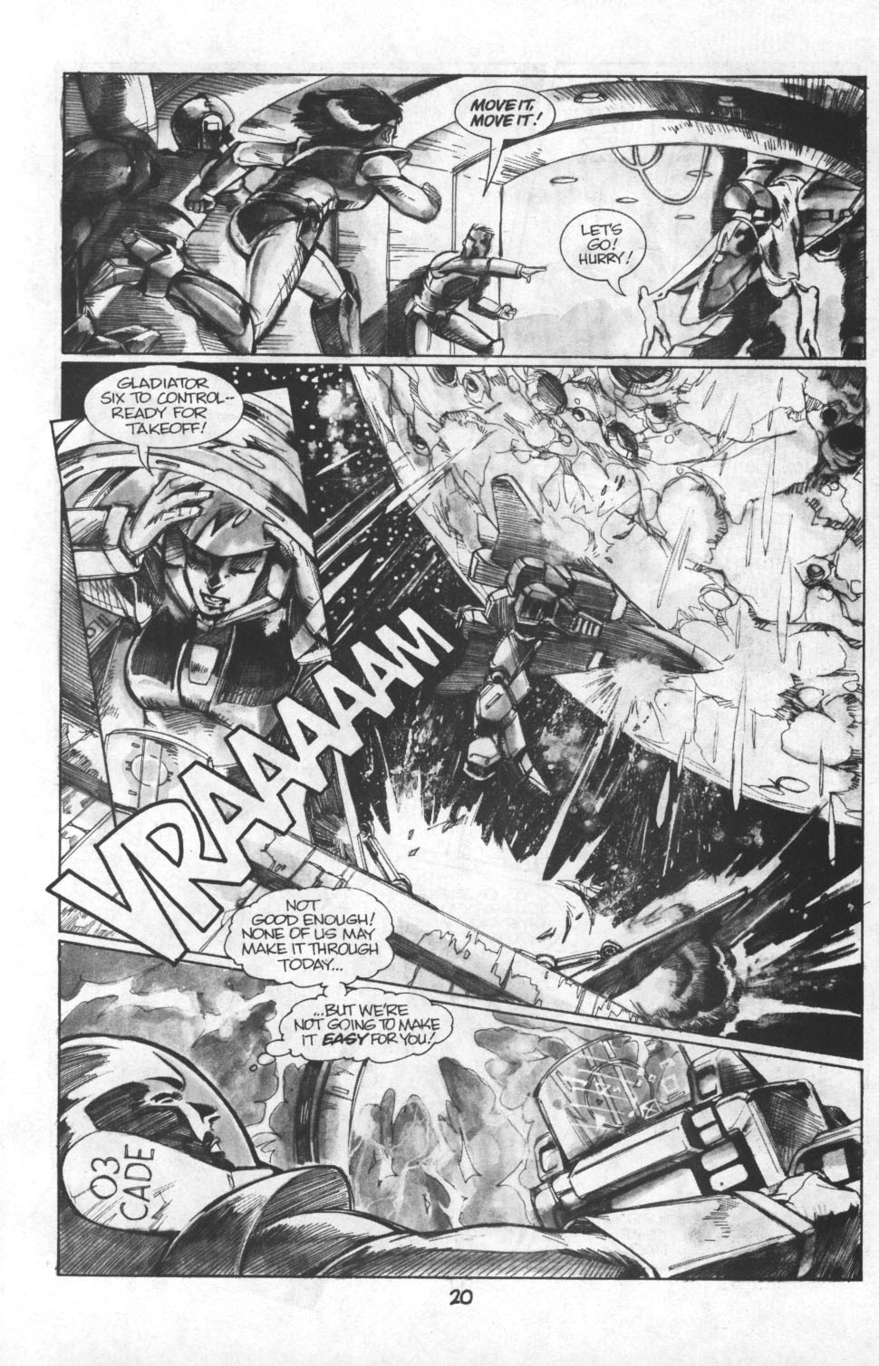 Read online Robotech: Invid War comic -  Issue #11 - 22