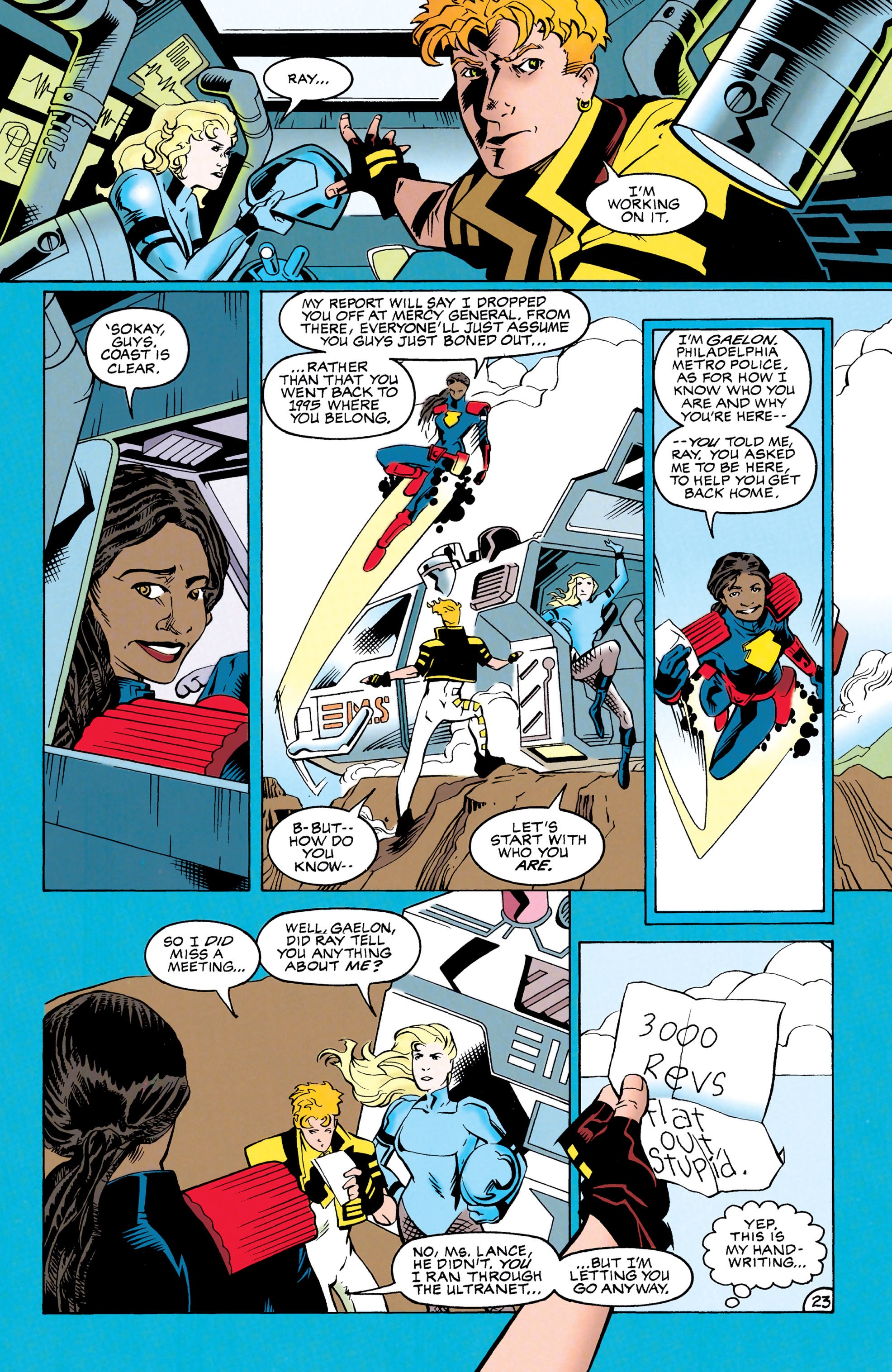 Read online The Ray (1994) comic -  Issue #25 - 22