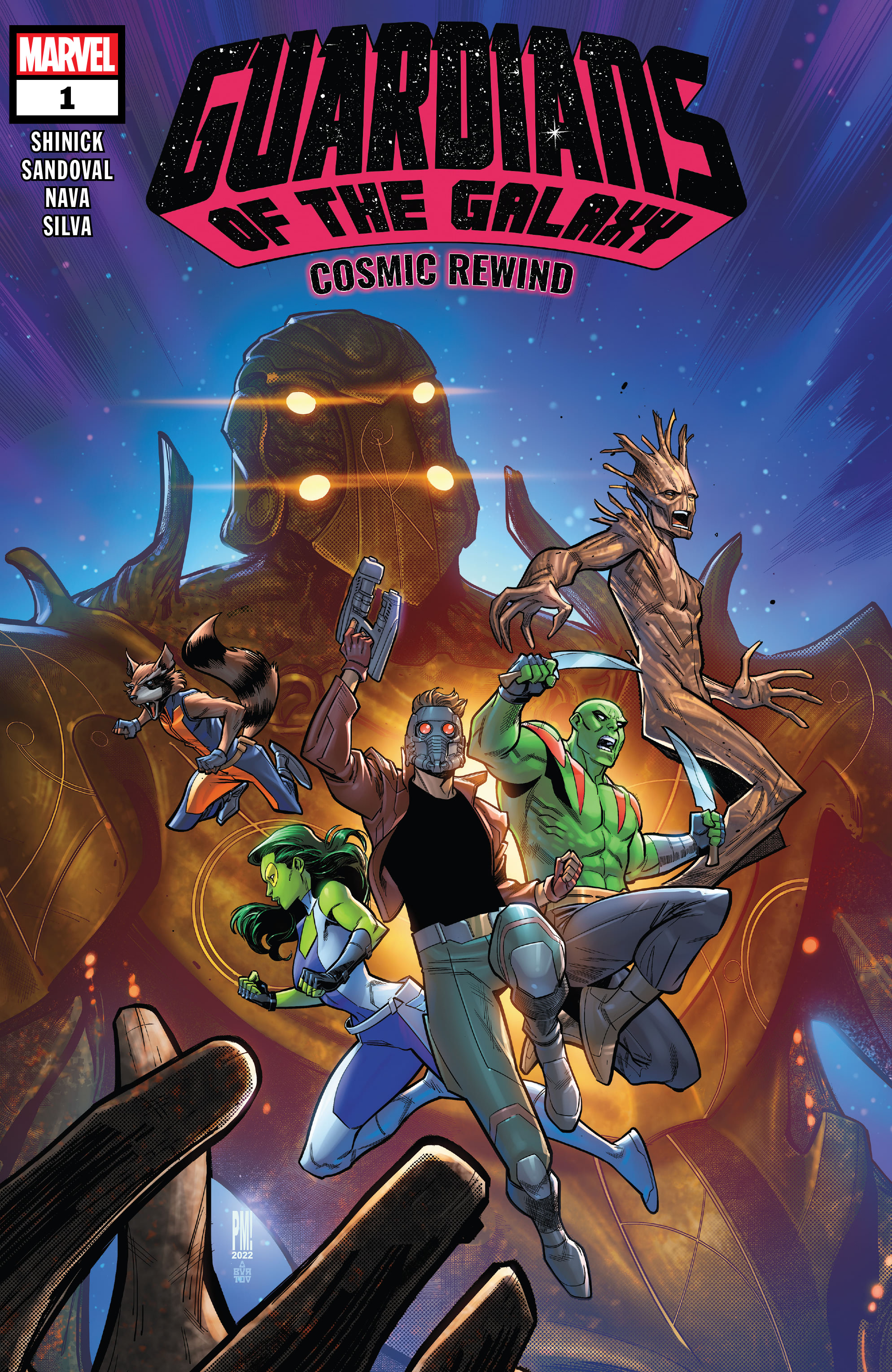 Read online Guardians of the Galaxy: Cosmic Rewind comic -  Issue #1 - 1