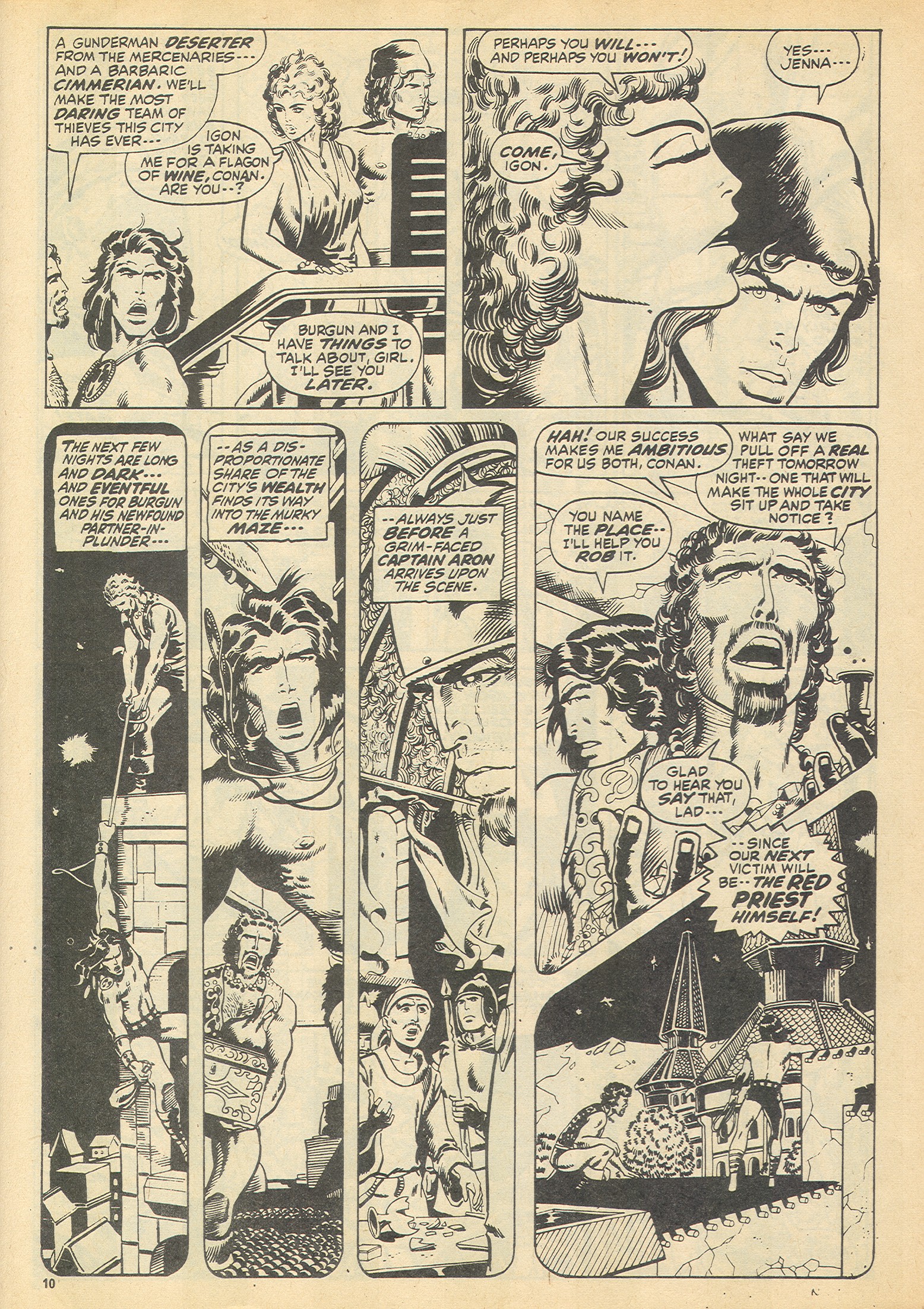 Read online The Savage Sword of Conan (1975) comic -  Issue #10 - 10