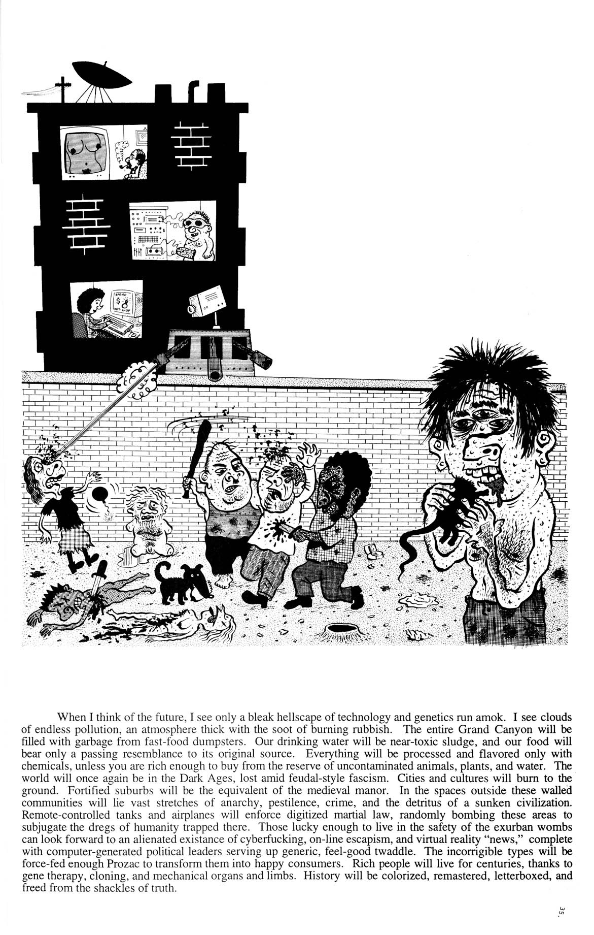 Read online Schizo comic -  Issue #2 - 37
