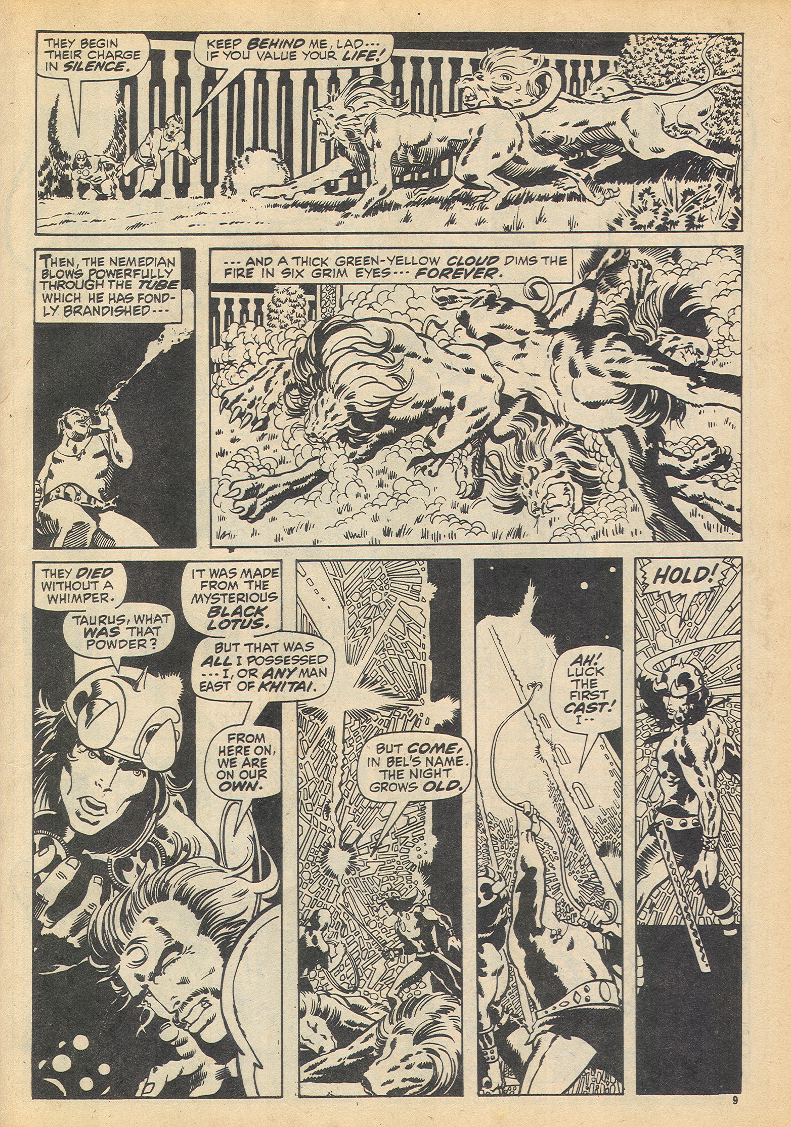 Read online The Savage Sword of Conan (1975) comic -  Issue #4 - 9