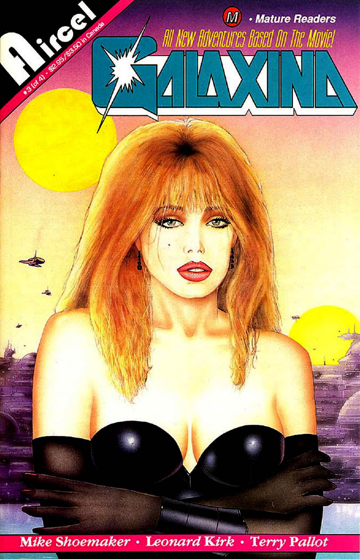 Read online Galaxina comic -  Issue #3 - 2