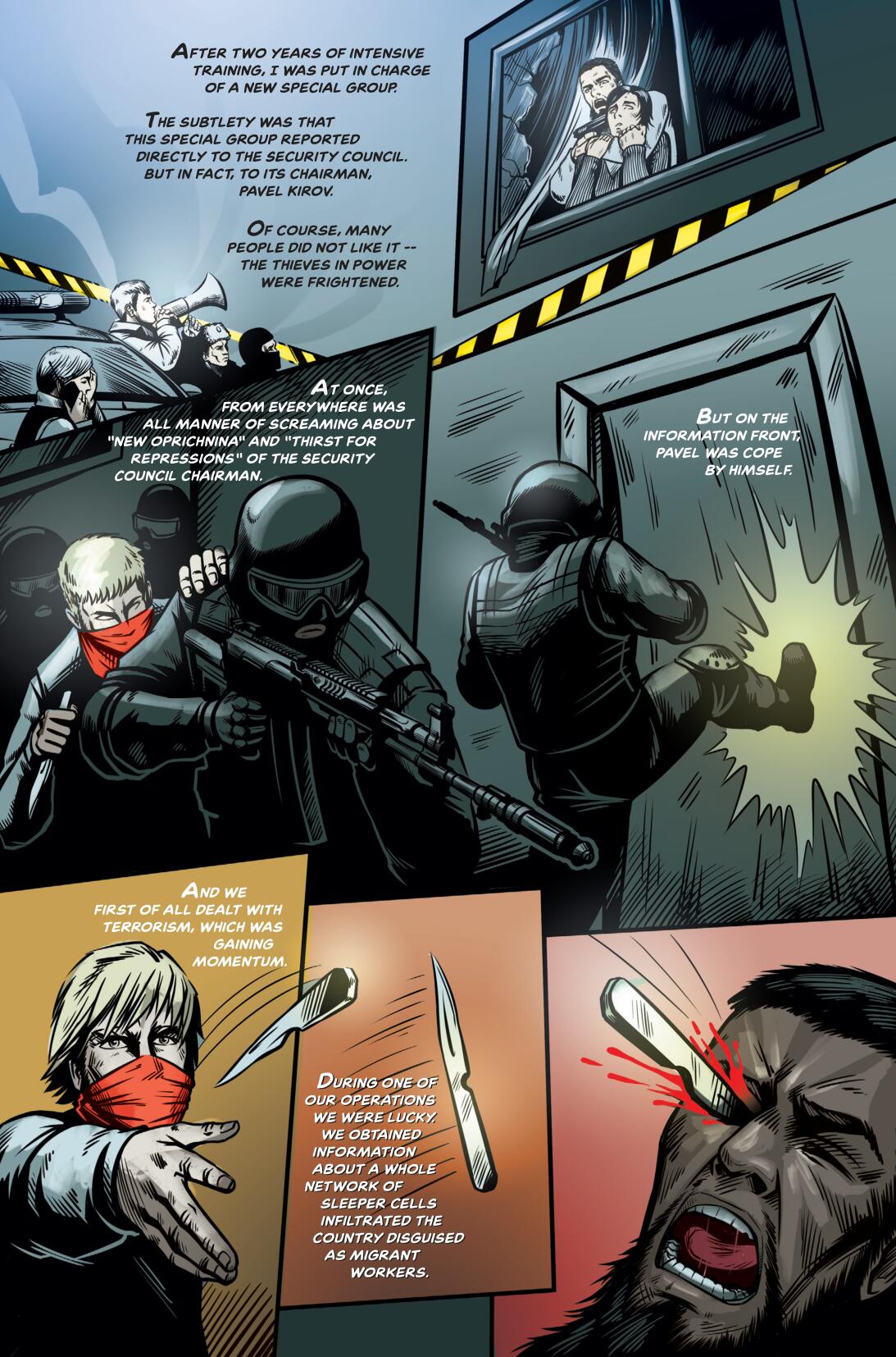 Read online Warrior Of Communism comic -  Issue # TPB - 43