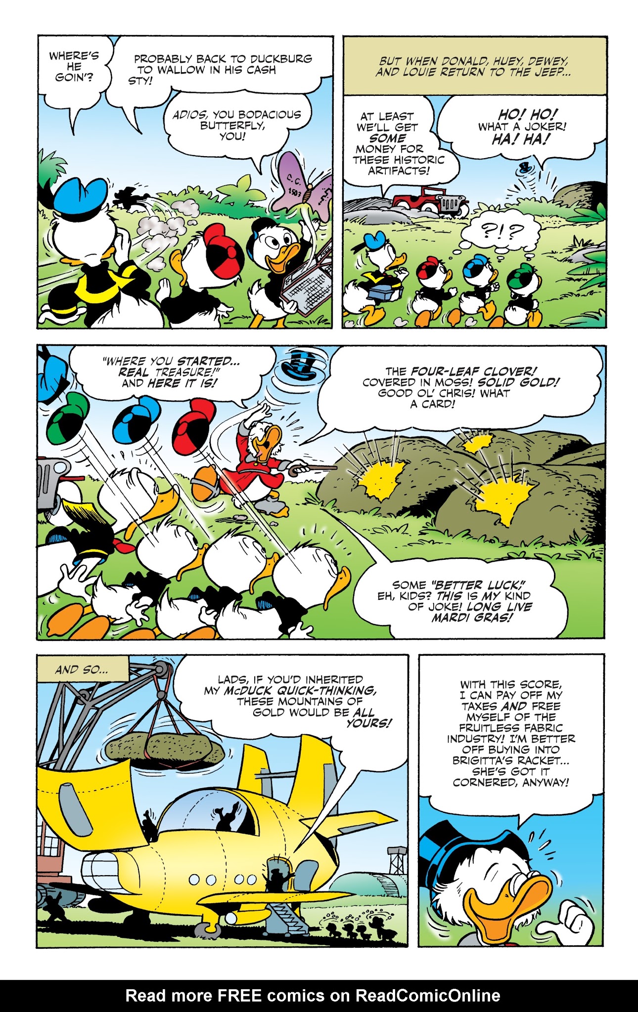 Read online Uncle Scrooge (2015) comic -  Issue #28 - 33