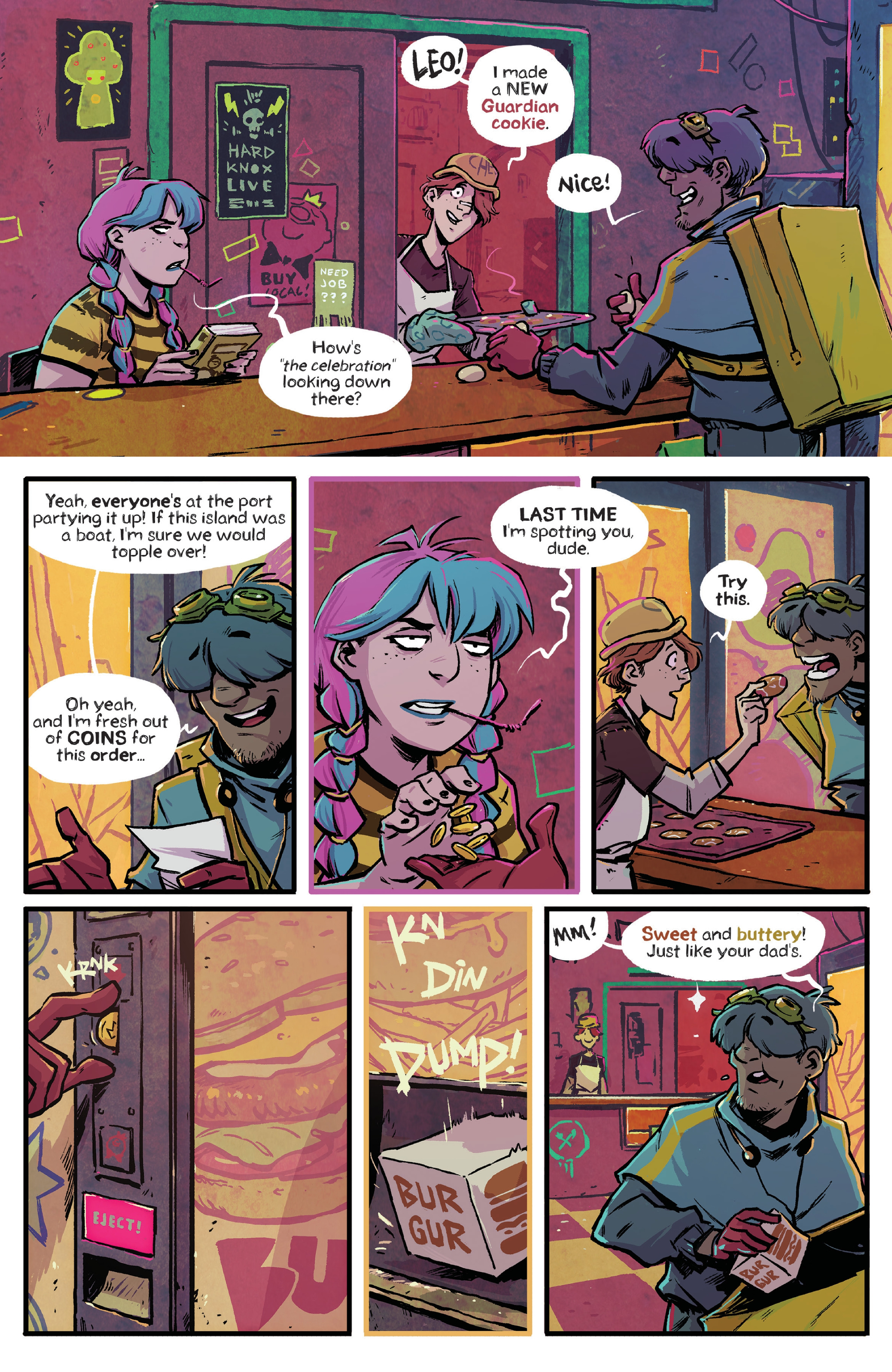Read online Zawa   The Belly of the Beast comic -  Issue #1 - 8