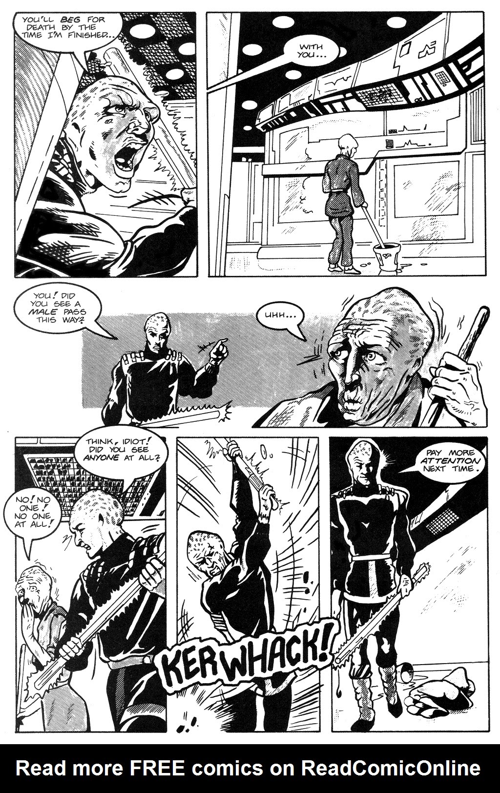 Read online Alien Nation: Public Enemy comic -  Issue #1 - 6