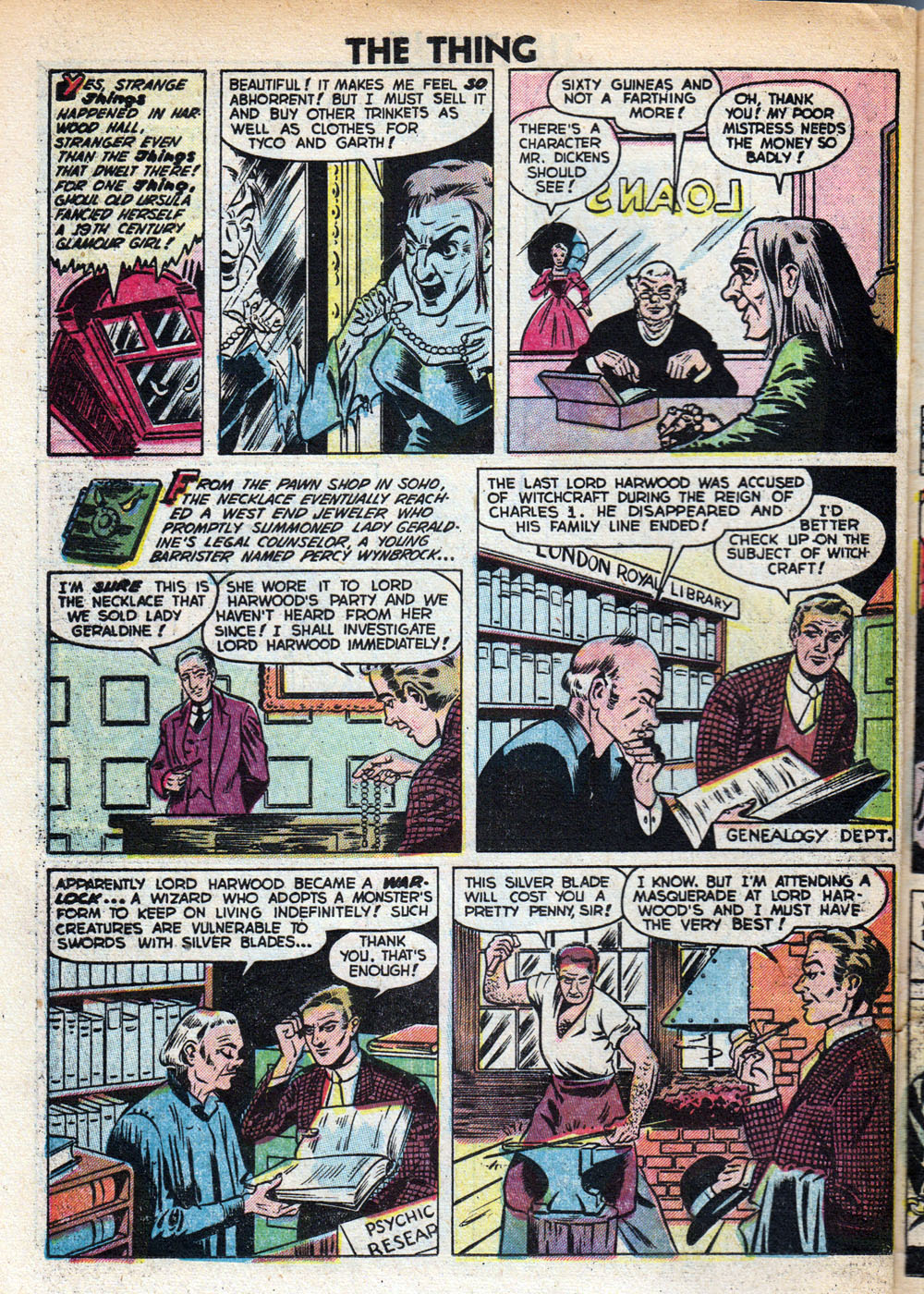Read online The Thing! (1952) comic -  Issue #6 - 22