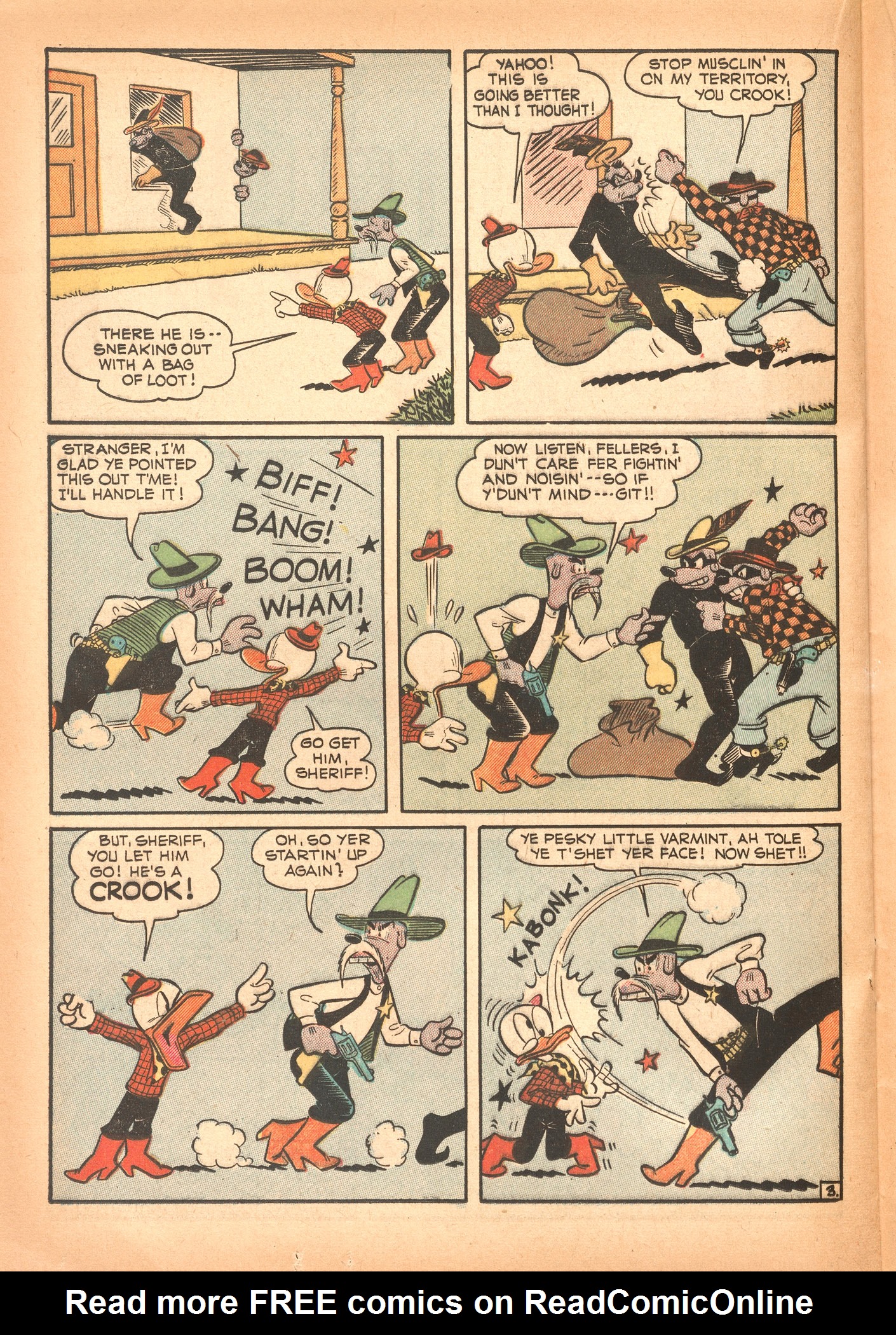 Read online Super Duck Comics comic -  Issue #31 - 34