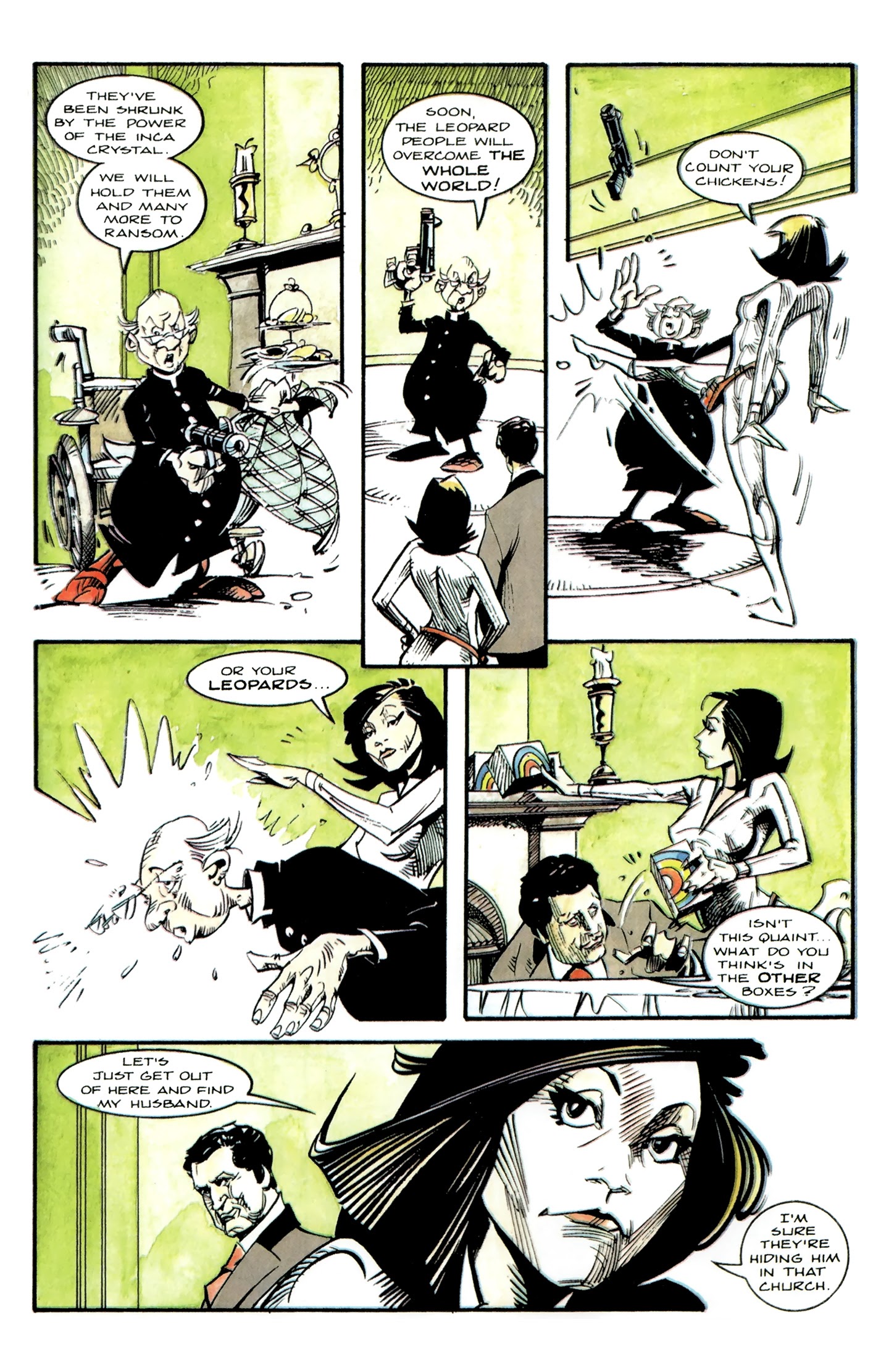 Read online Steed and Mrs. Peel (2012) comic -  Issue #6 - 8