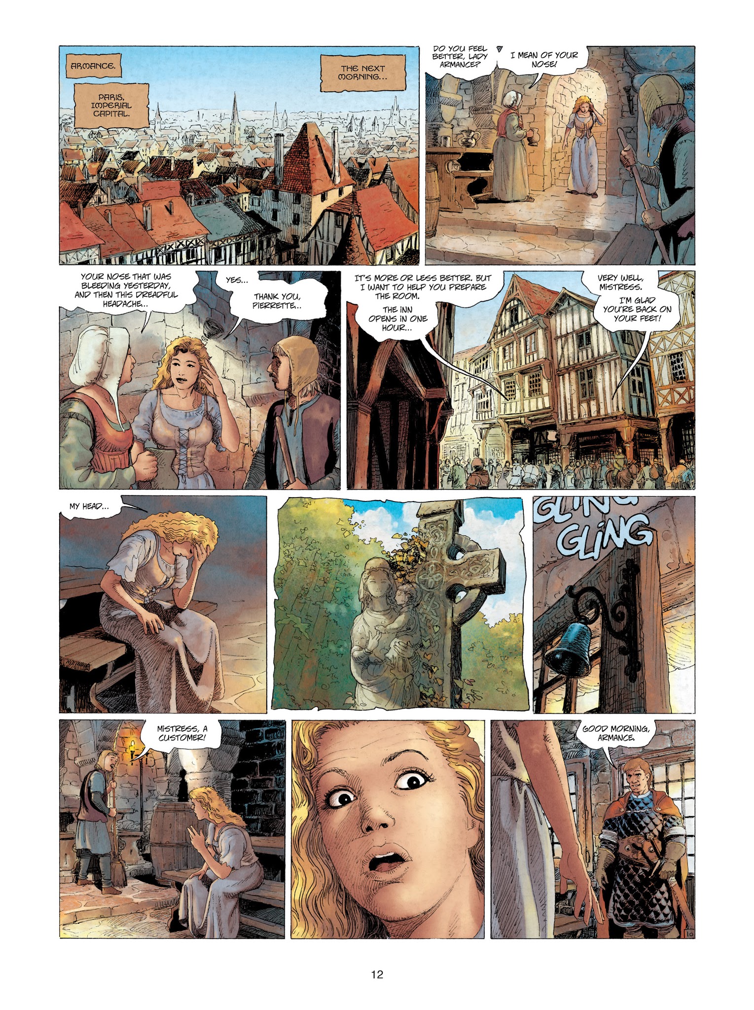 Read online Marie of the Dragons comic -  Issue #5 - 12