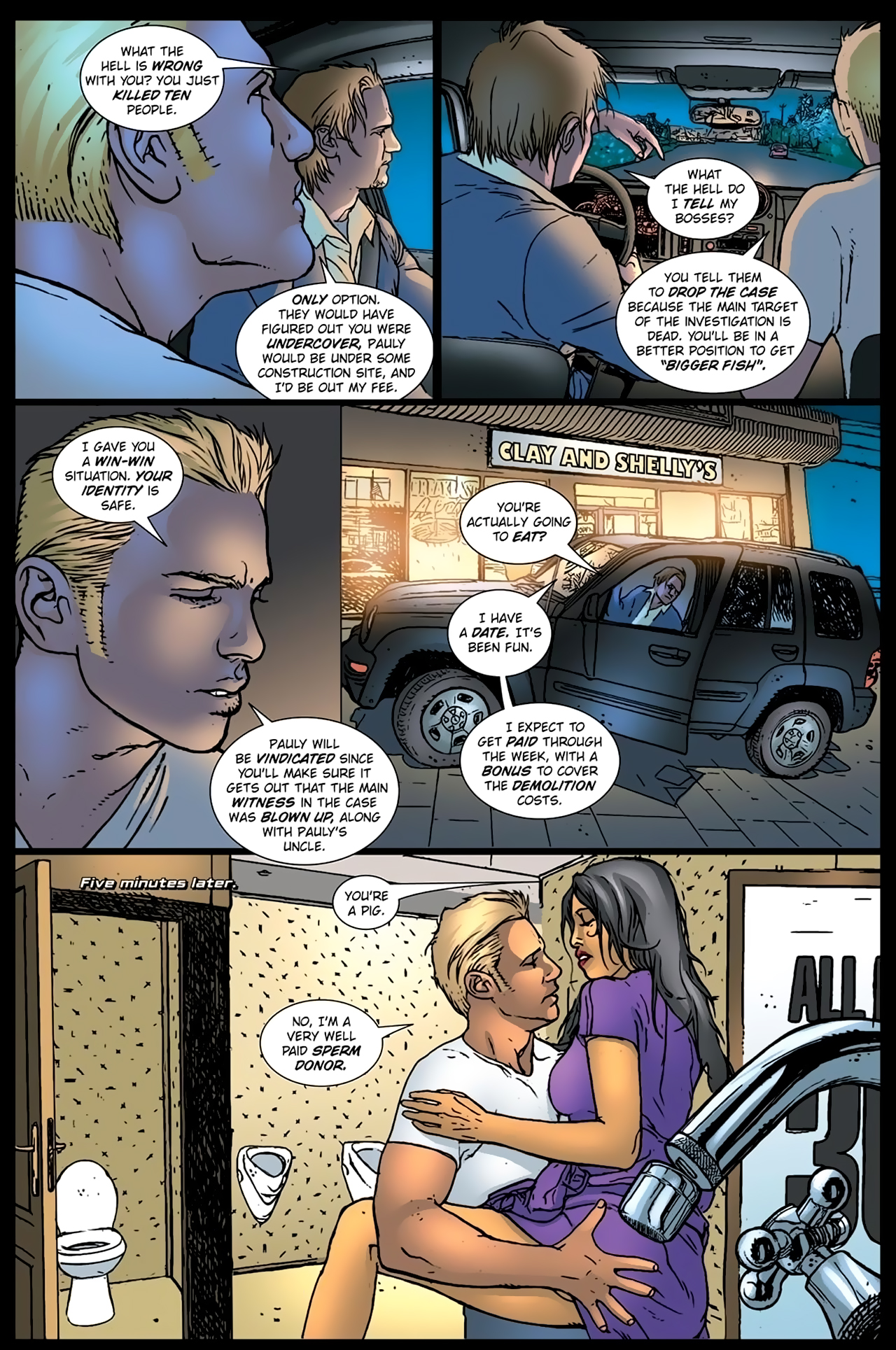 Read online Whore comic -  Issue # TPB - 64