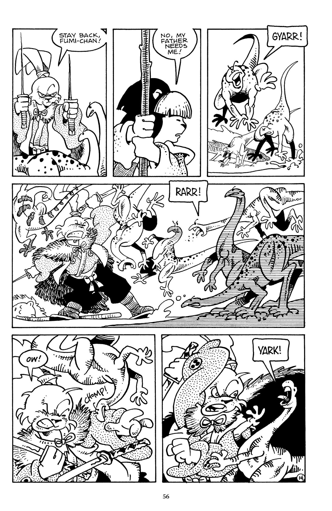 Read online The Usagi Yojimbo Saga comic -  Issue # TPB 2 - 56