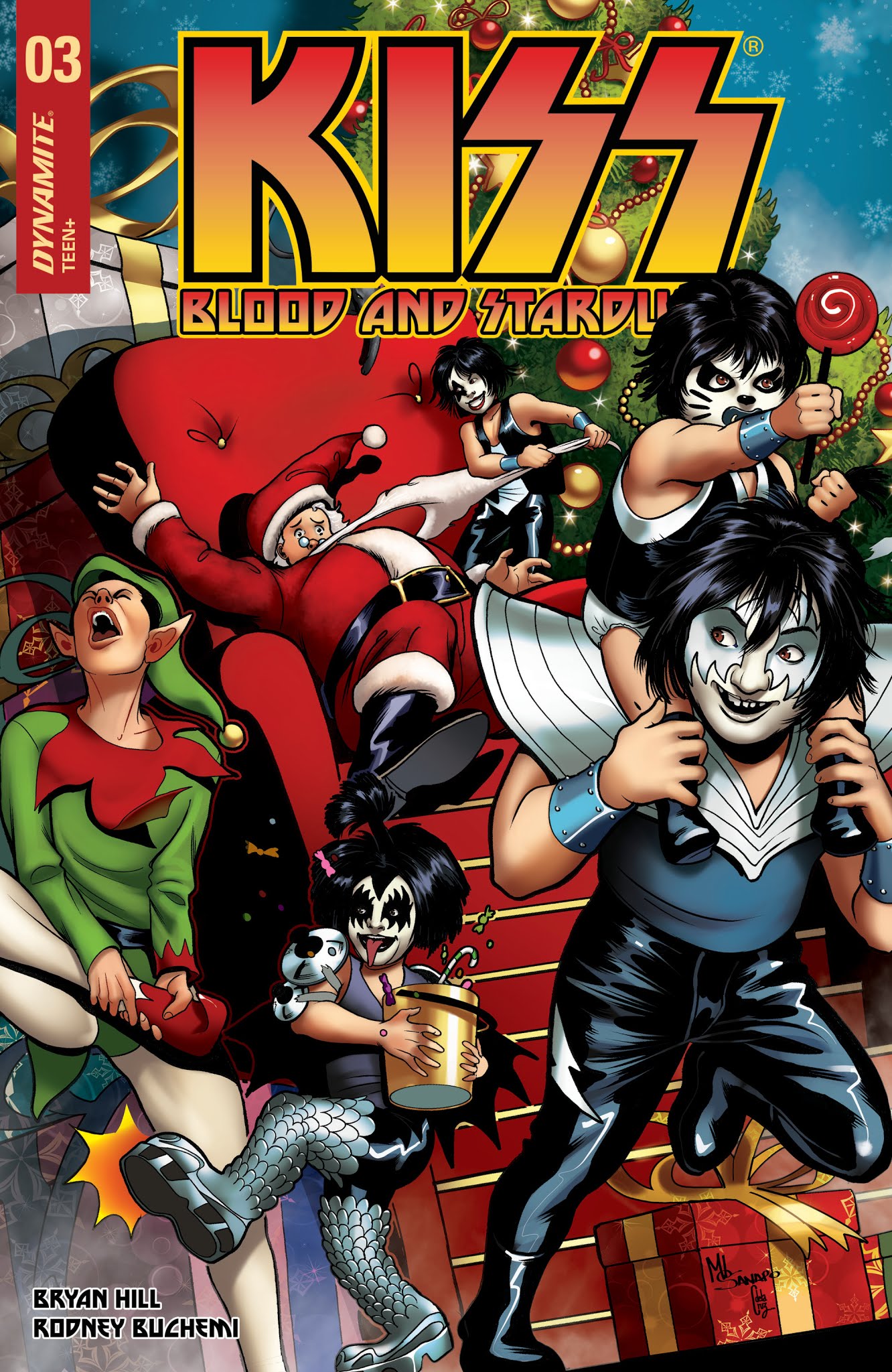 Read online KISS: Blood and Stardust comic -  Issue #3 - 3