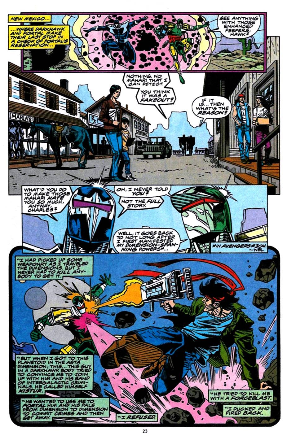 Read online Darkhawk (1991) comic -  Issue #48 - 18