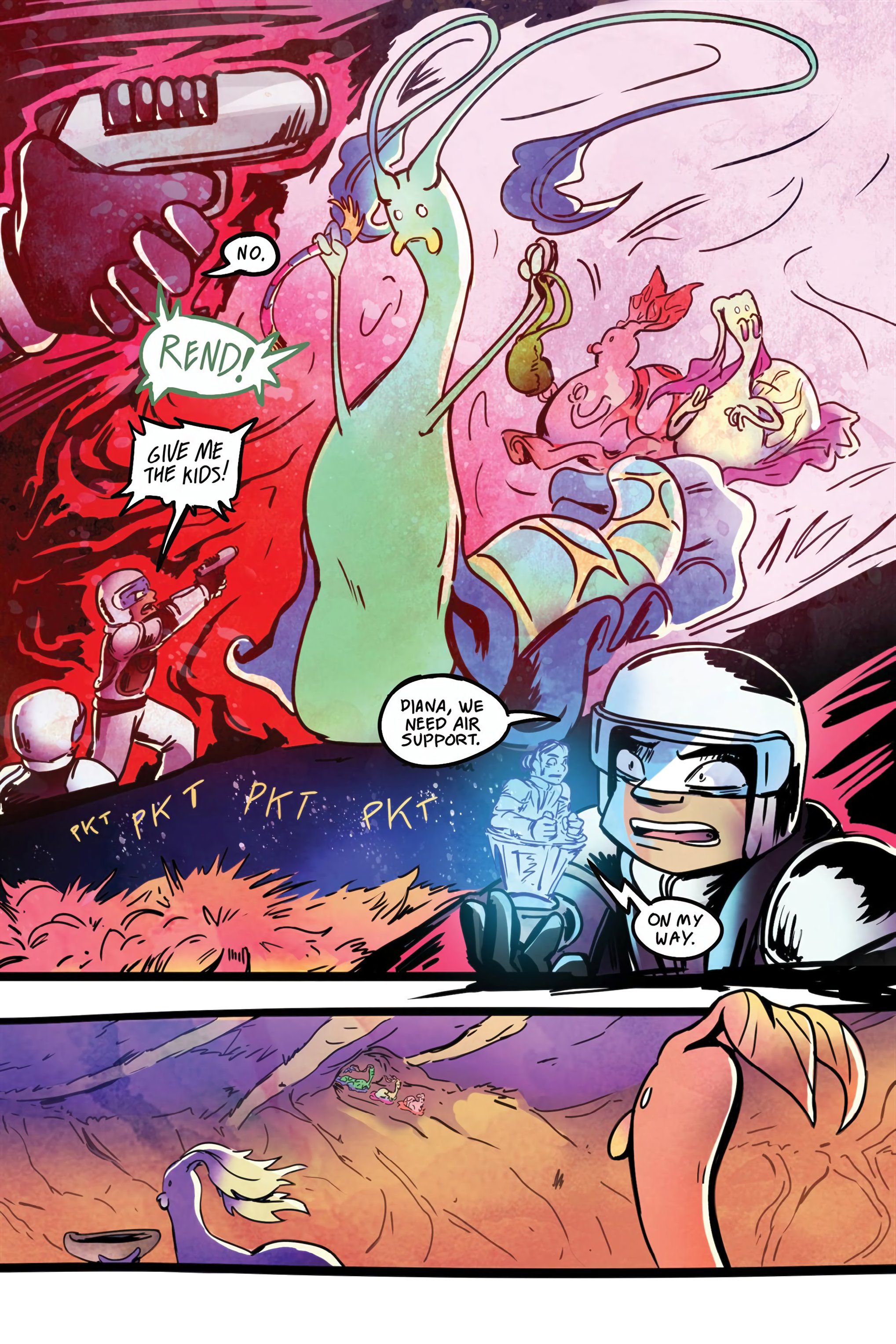 Read online Cosmic Cadets: Contact! comic -  Issue # TPB (Part 1) - 68
