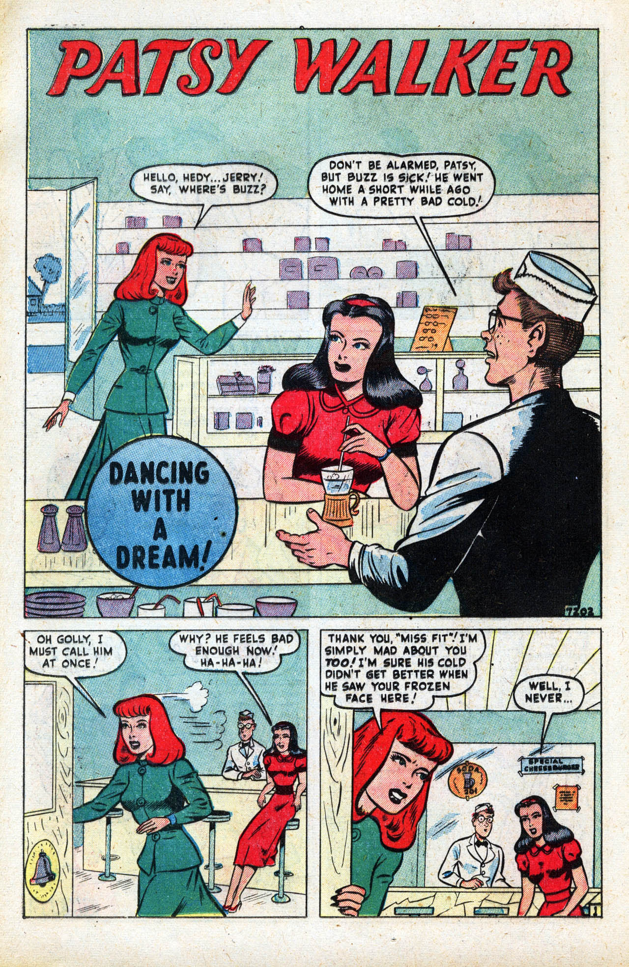 Read online Patsy Walker comic -  Issue #28 - 28