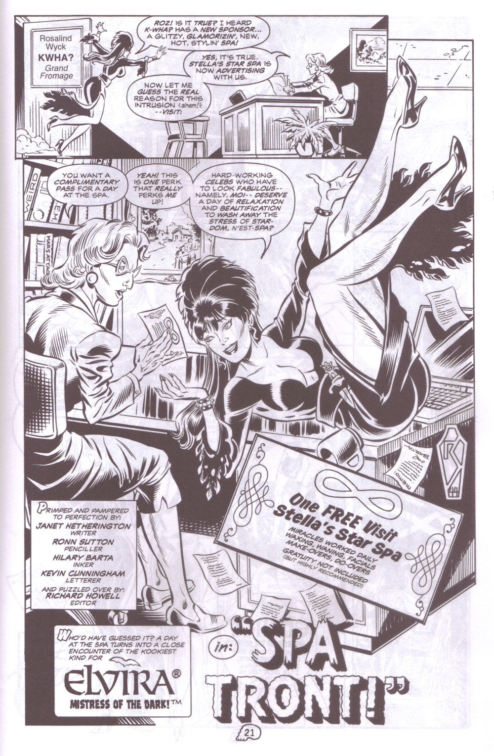 Read online Elvira, Mistress of the Dark comic -  Issue #156 - 18