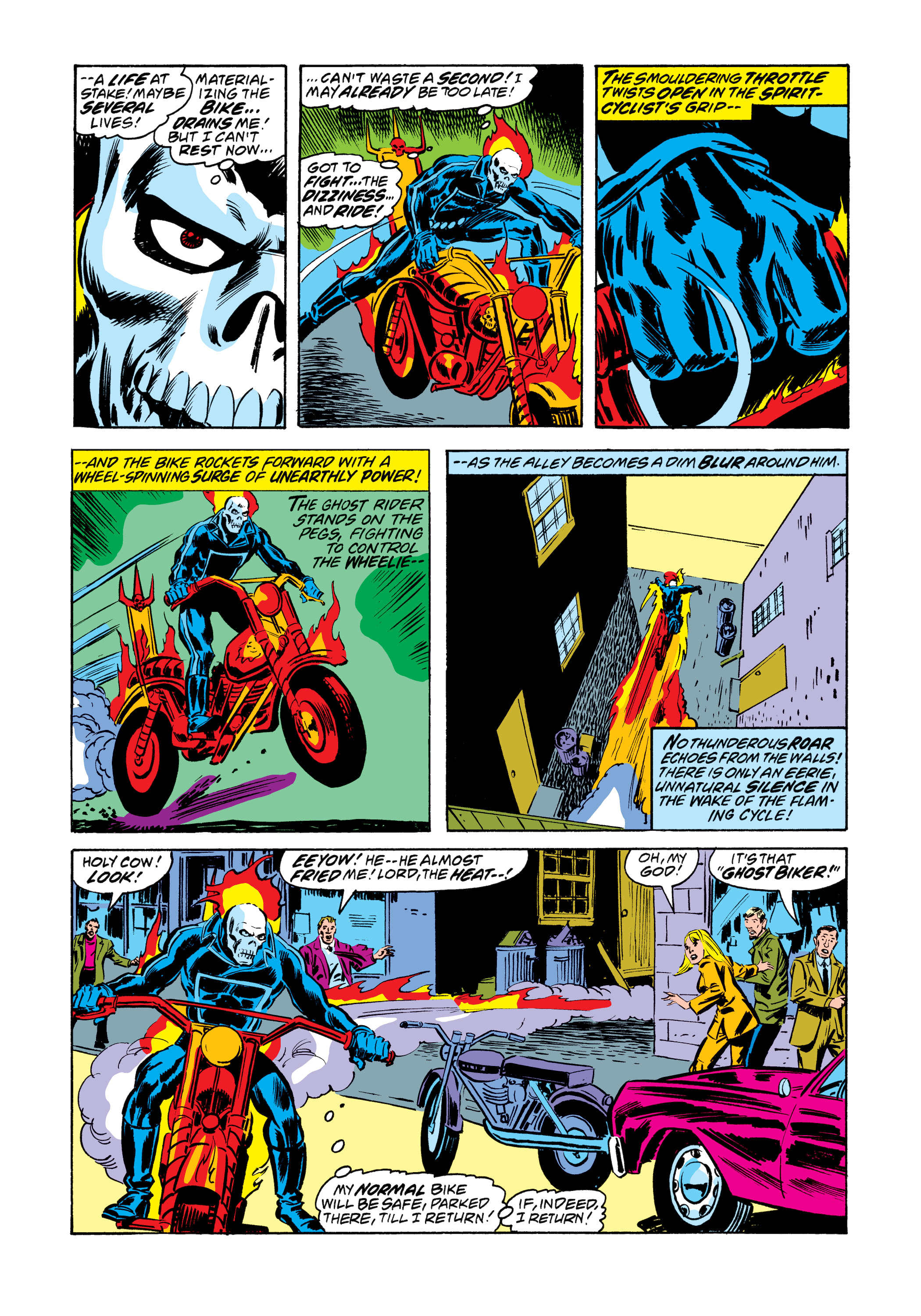Read online Marvel Masterworks: Ghost Rider comic -  Issue # TPB 3 (Part 1) - 82