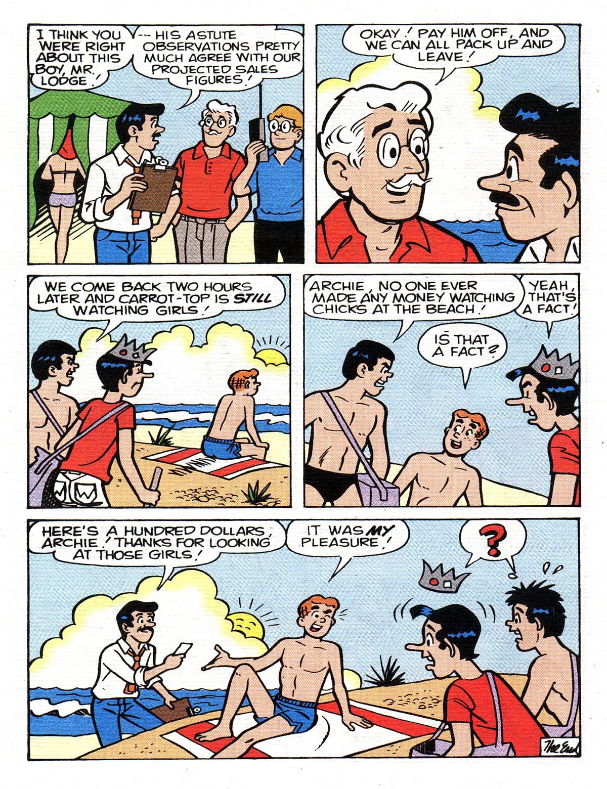 Read online Archie's Double Digest Magazine comic -  Issue #153 - 186